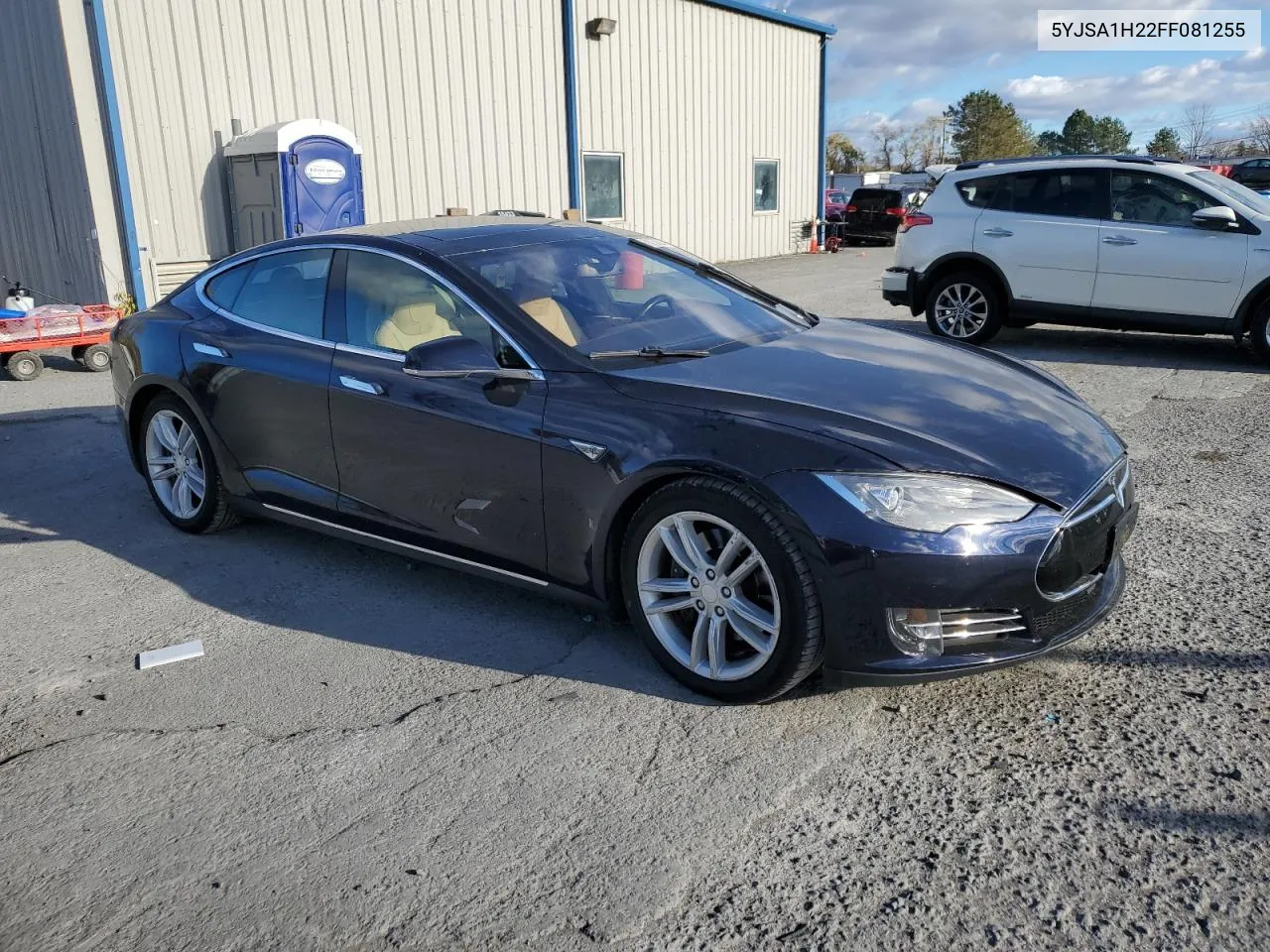 2015 Tesla Model S 85D VIN: 5YJSA1H22FF081255 Lot: 78753994