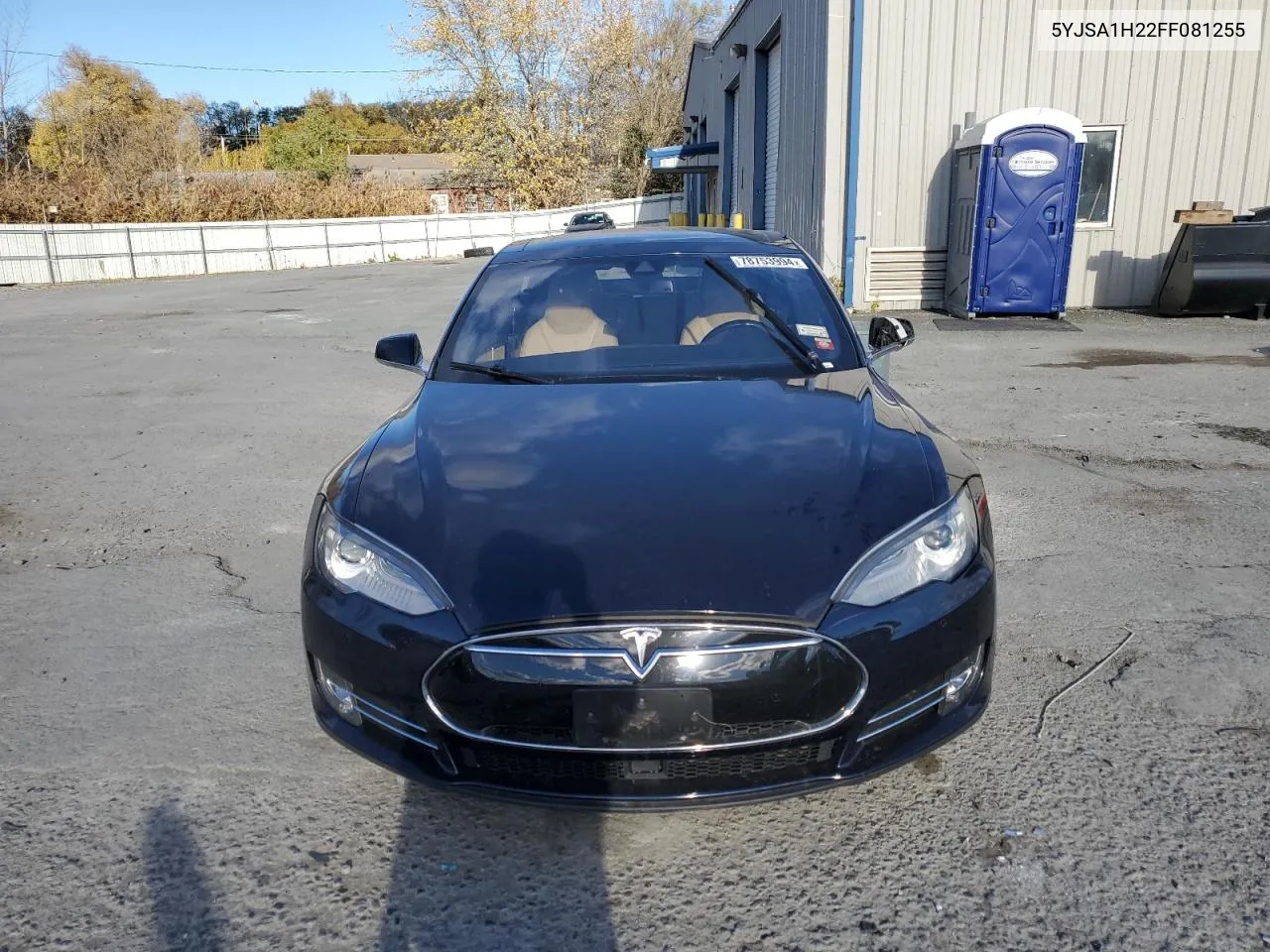 2015 Tesla Model S 85D VIN: 5YJSA1H22FF081255 Lot: 78753994