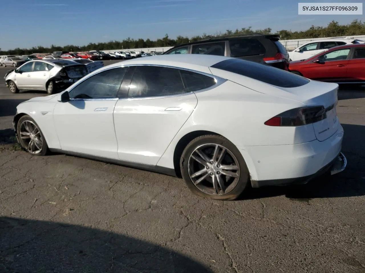 2015 Tesla Model S 70D VIN: 5YJSA1S27FF096309 Lot: 79009194