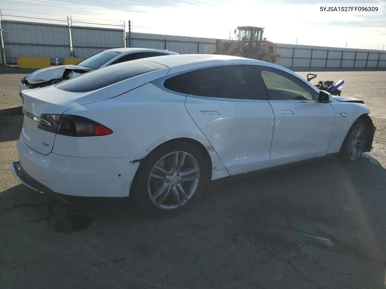 2015 Tesla Model S 70D VIN: 5YJSA1S27FF096309 Lot: 79009194