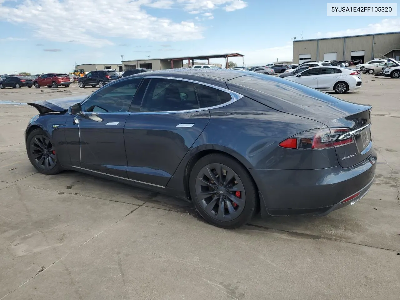 2015 Tesla Model S VIN: 5YJSA1E42FF105320 Lot: 79223124