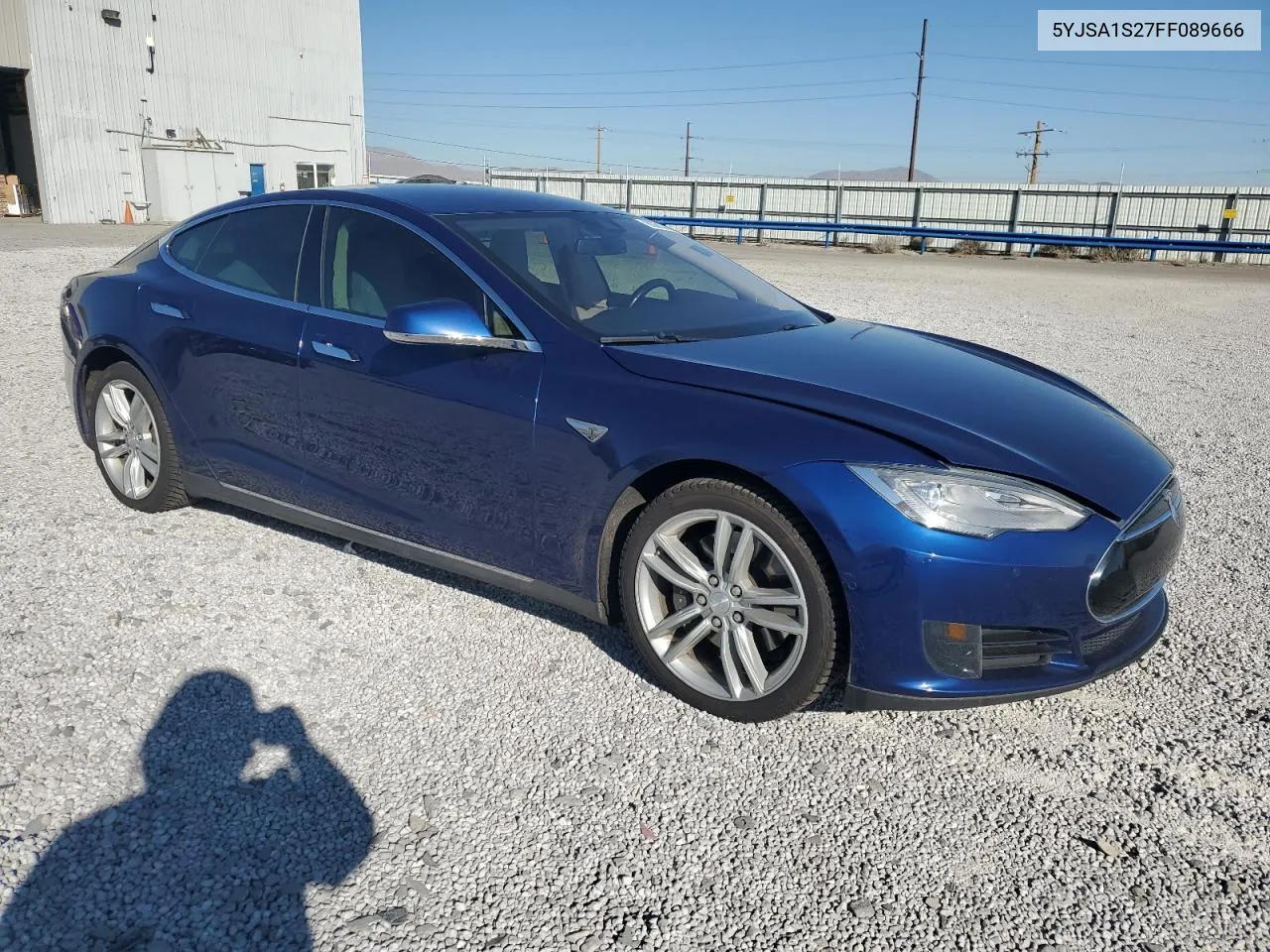 2015 Tesla Model S 70D VIN: 5YJSA1S27FF089666 Lot: 80055344