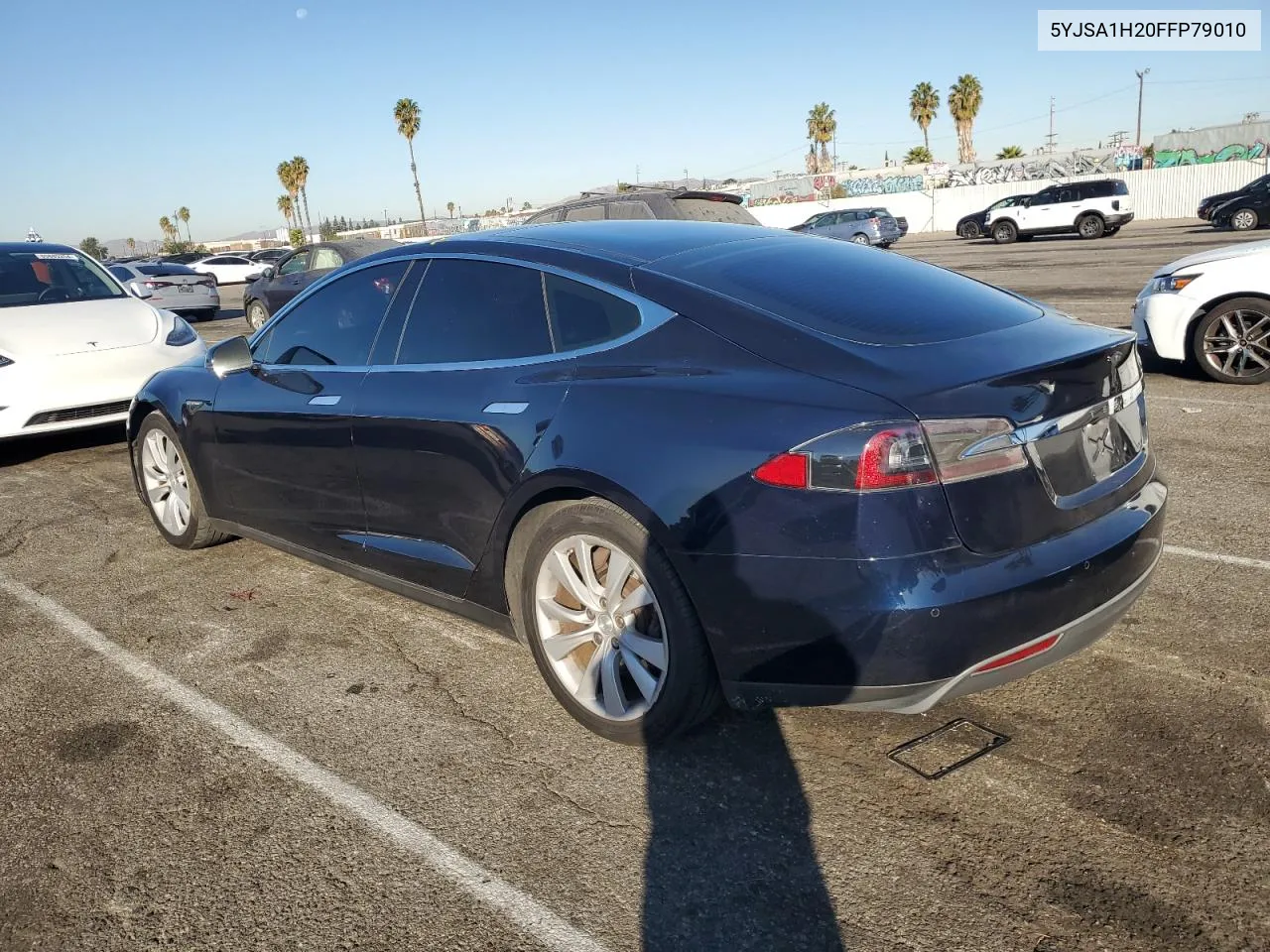 2015 Tesla Model S 85D VIN: 5YJSA1H20FFP79010 Lot: 81070564