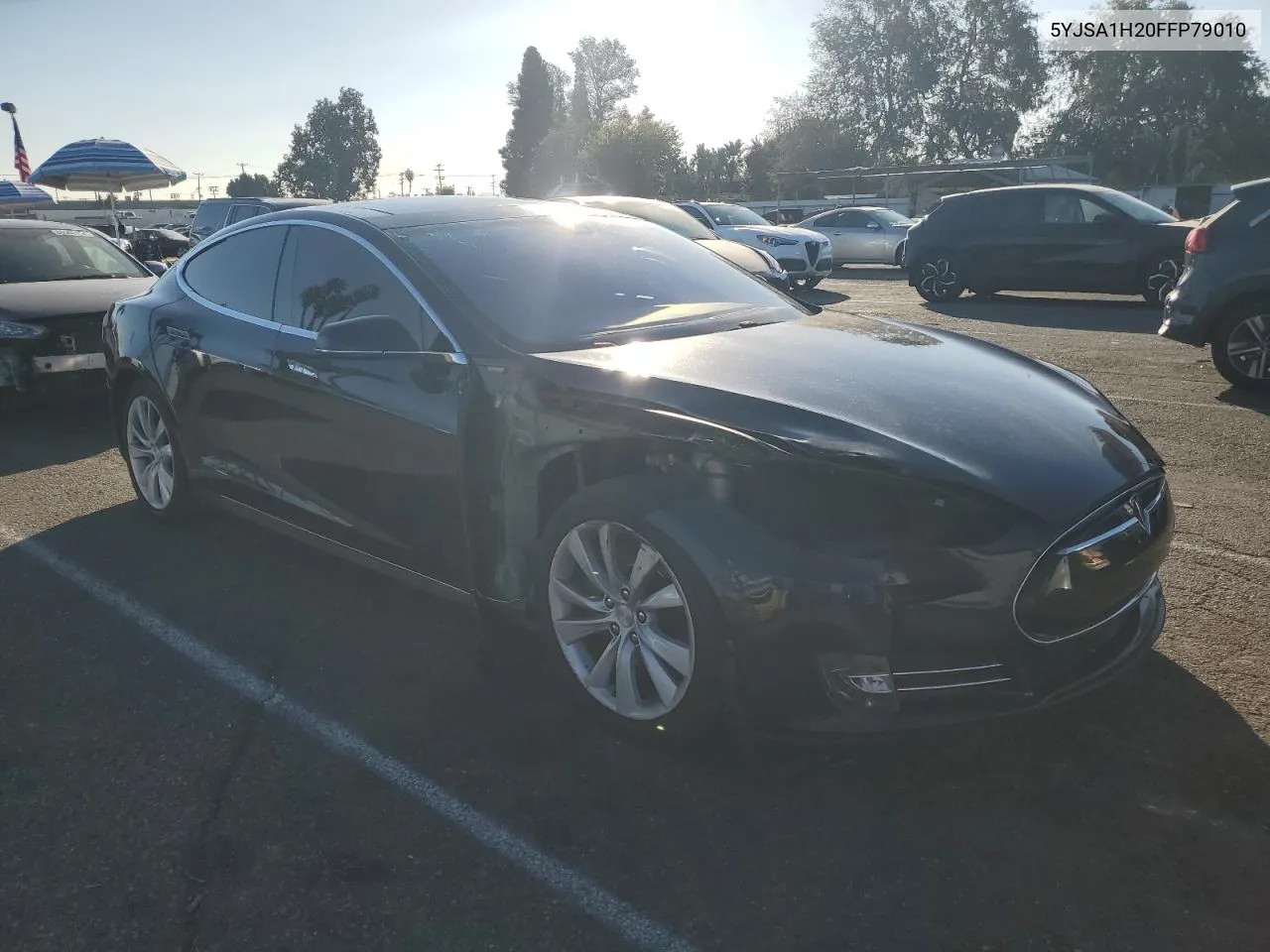 2015 Tesla Model S 85D VIN: 5YJSA1H20FFP79010 Lot: 81070564