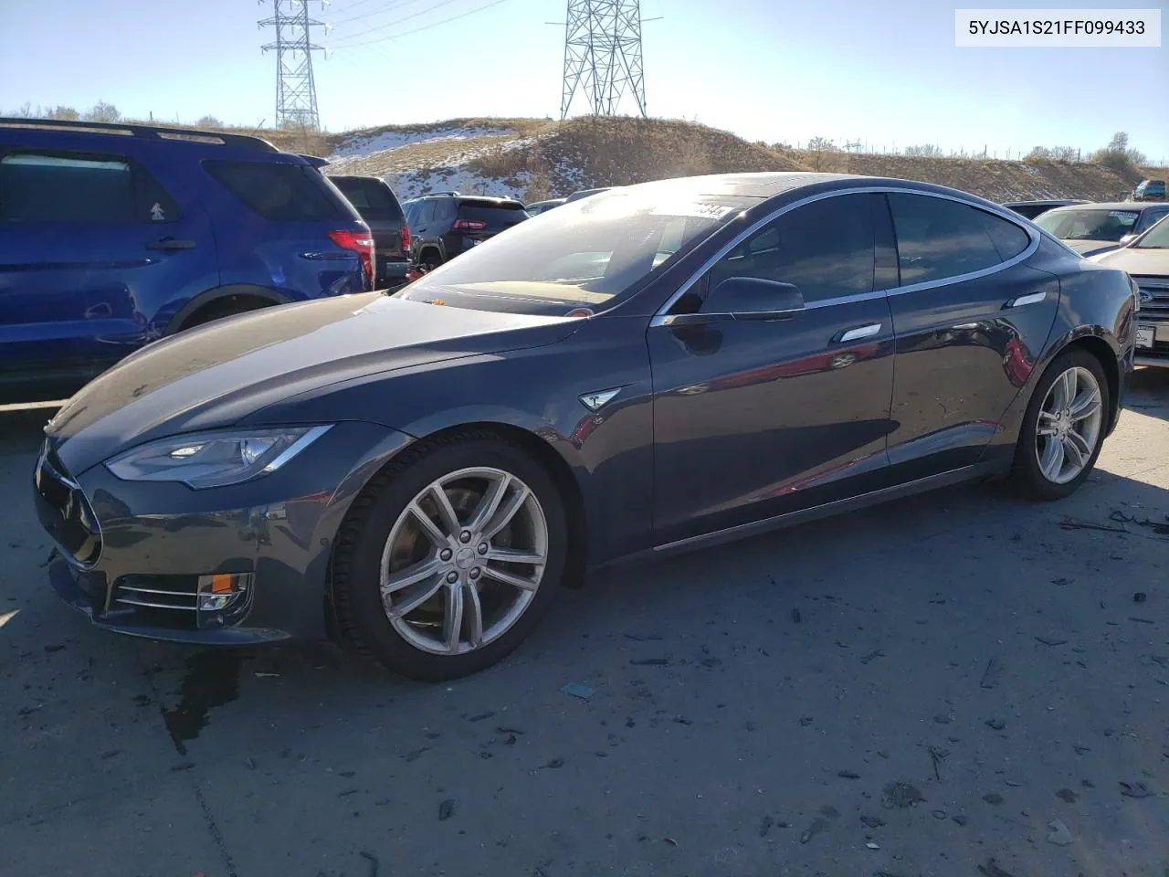 2015 Tesla Model S 70D VIN: 5YJSA1S21FF099433 Lot: 81187934