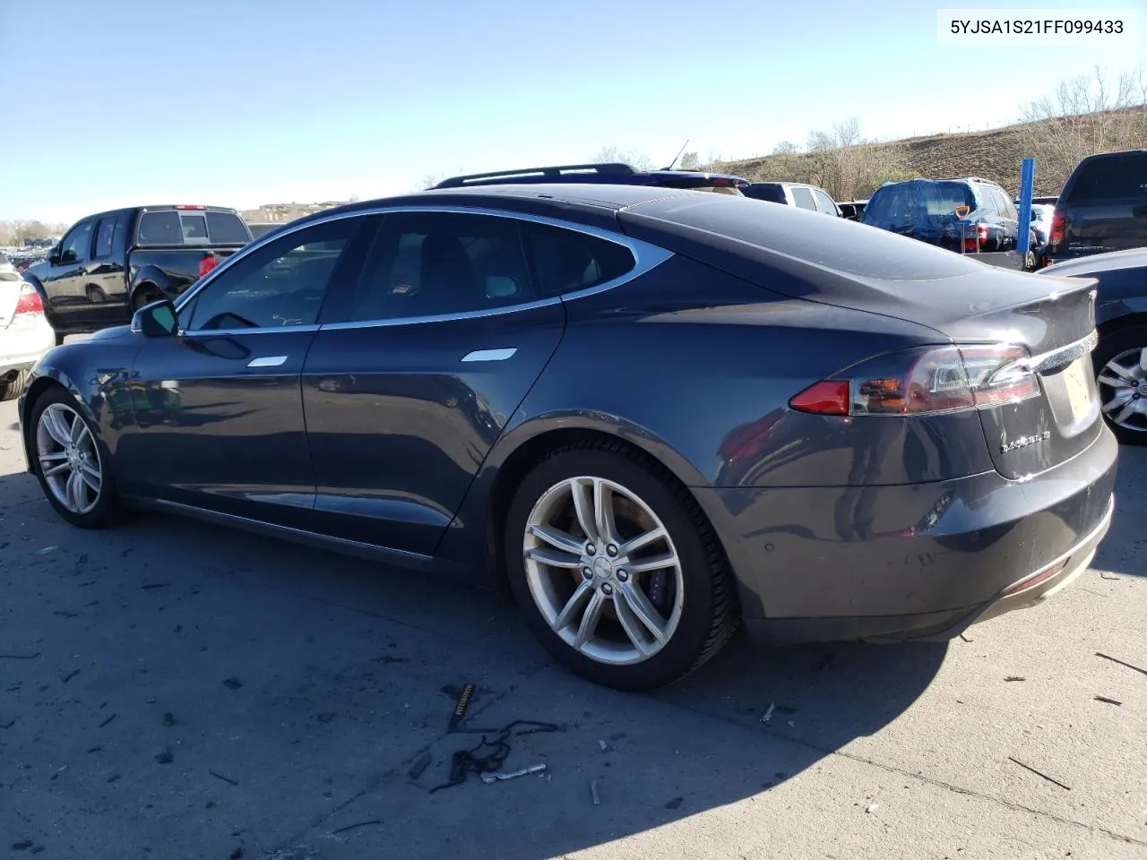 2015 Tesla Model S 70D VIN: 5YJSA1S21FF099433 Lot: 81187934