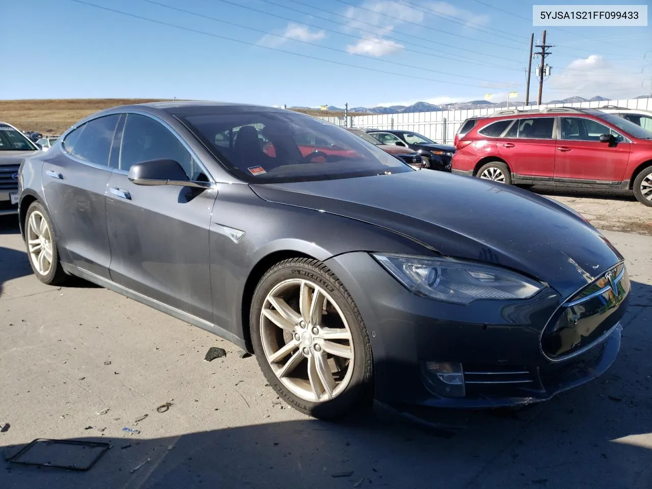 2015 Tesla Model S 70D VIN: 5YJSA1S21FF099433 Lot: 81187934