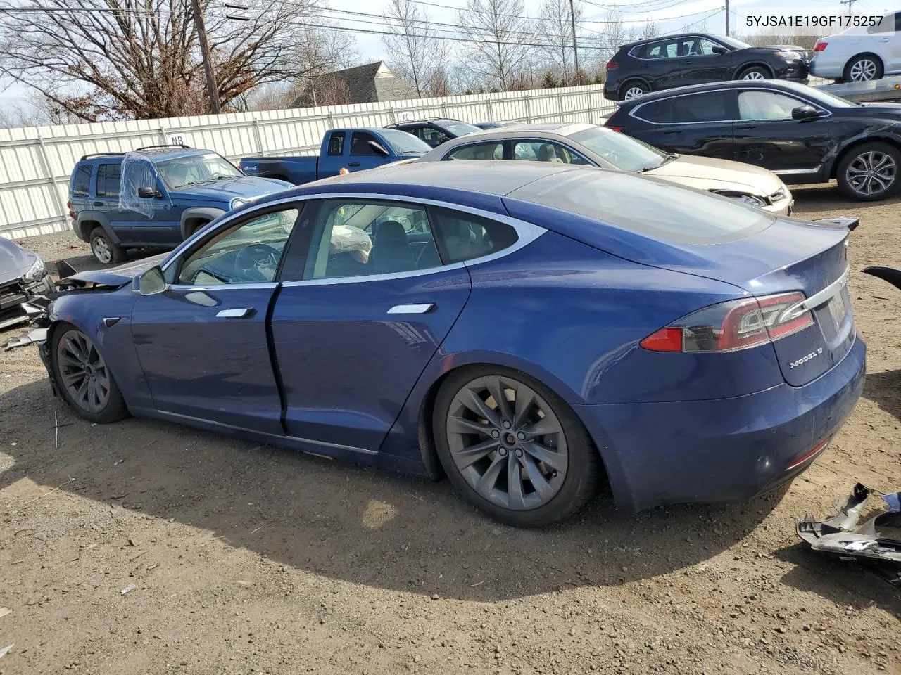 2016 Tesla Model S VIN: 5YJSA1E19GF175257 Lot: 46793164