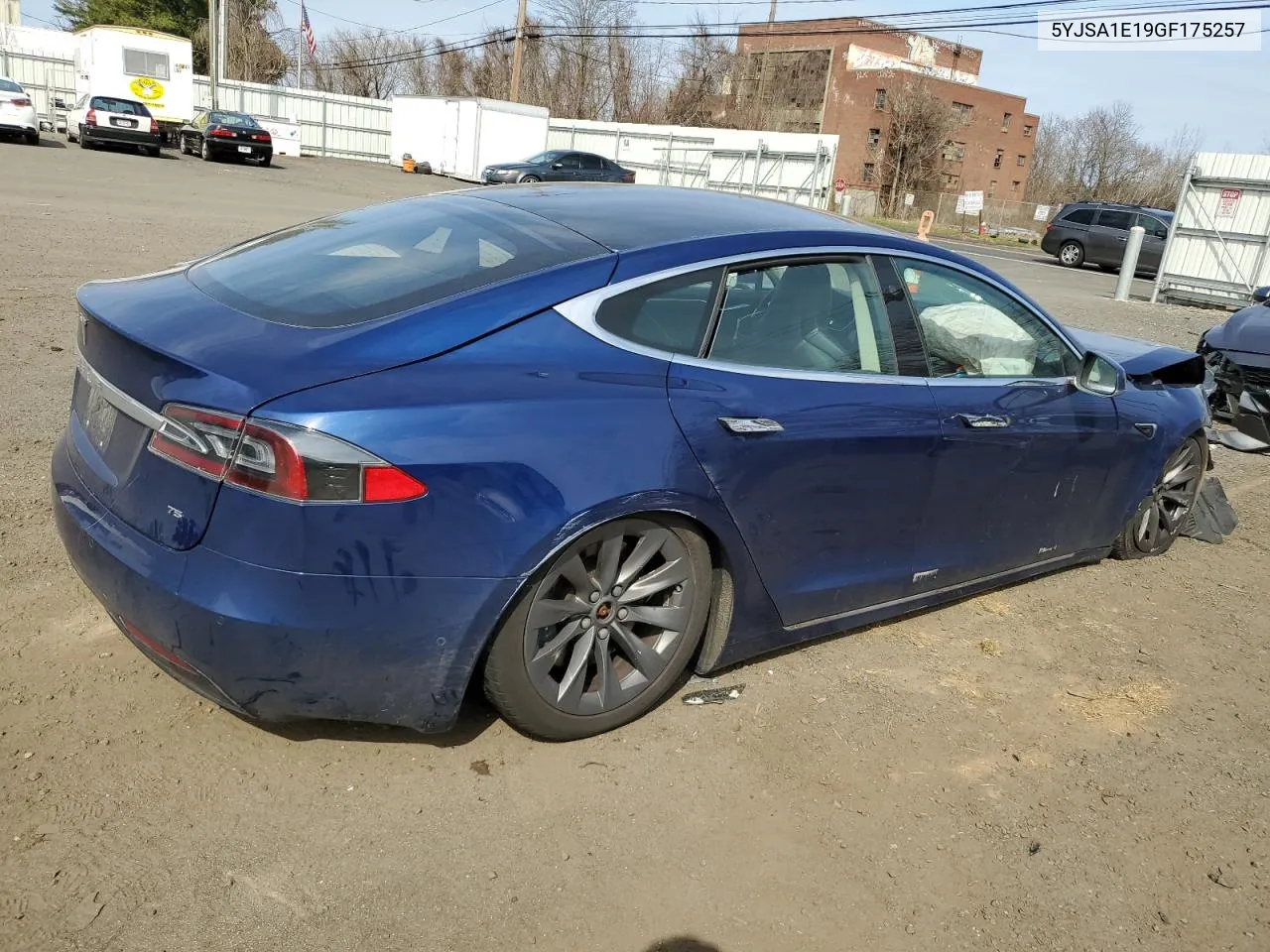 2016 Tesla Model S VIN: 5YJSA1E19GF175257 Lot: 46793164