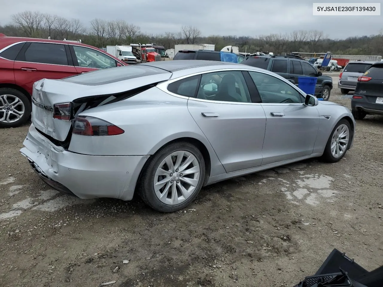 2016 Tesla Model S VIN: 5YJSA1E23GF139430 Lot: 49039594