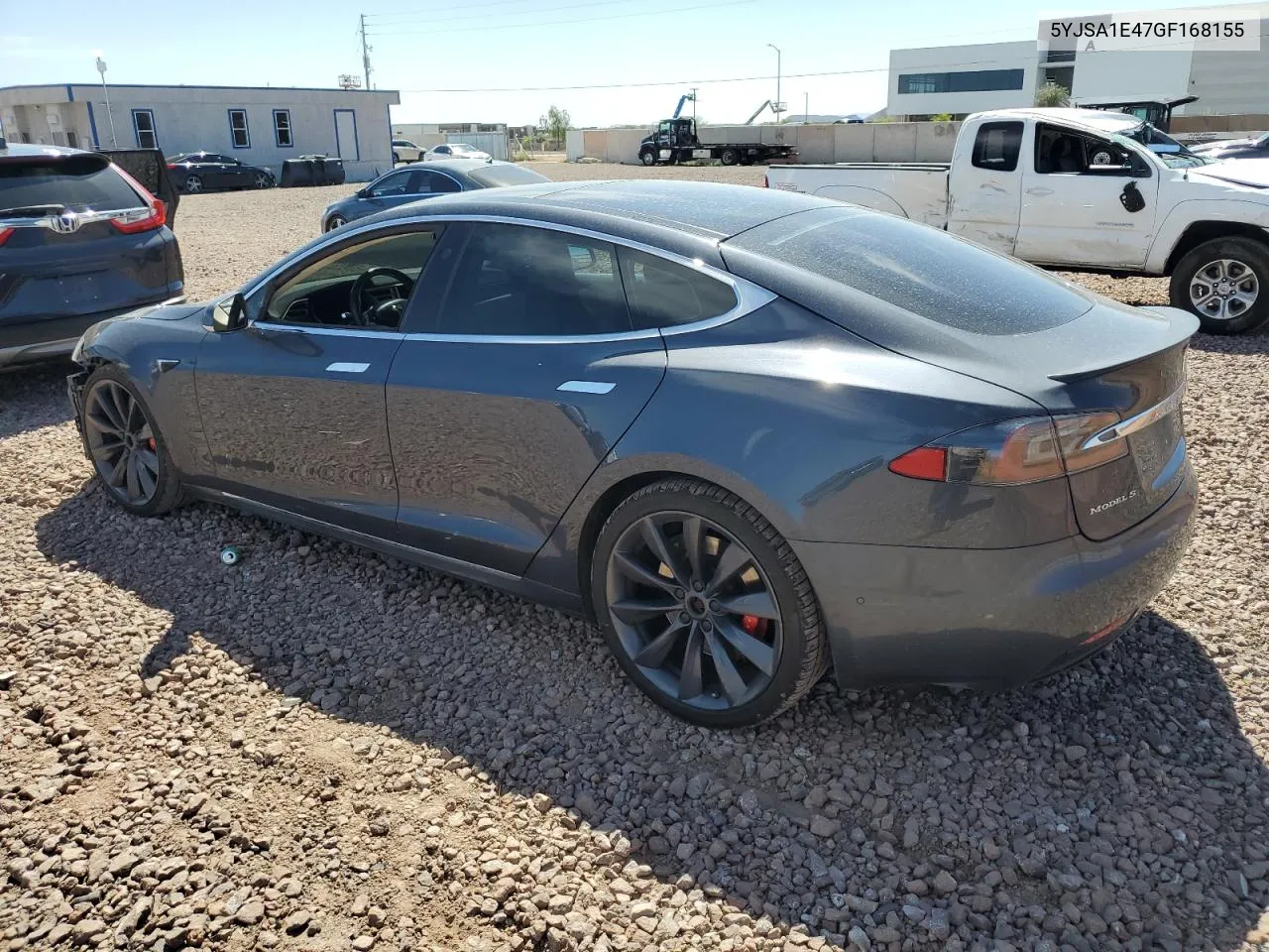 2016 Tesla Model S VIN: 5YJSA1E47GF168155 Lot: 51016164