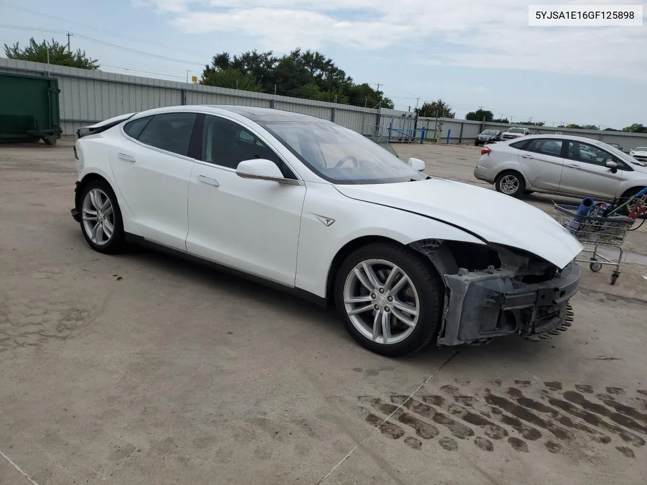 2016 Tesla Model S VIN: 5YJSA1E16GF125898 Lot: 57430074