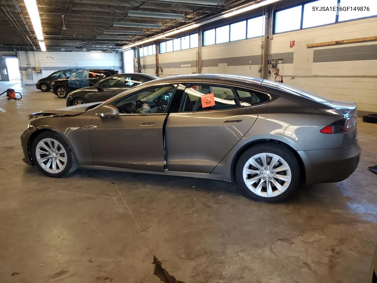 2016 Tesla Model S VIN: 5YJSA1E16GF149876 Lot: 57877894