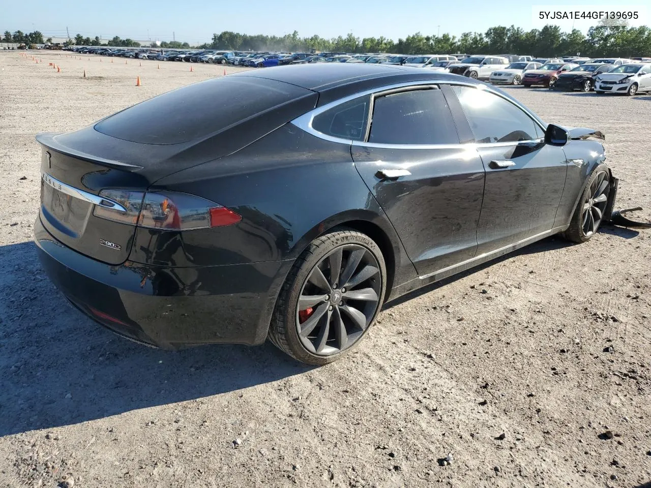 2016 Tesla Model S VIN: 5YJSA1E44GF139695 Lot: 58063414