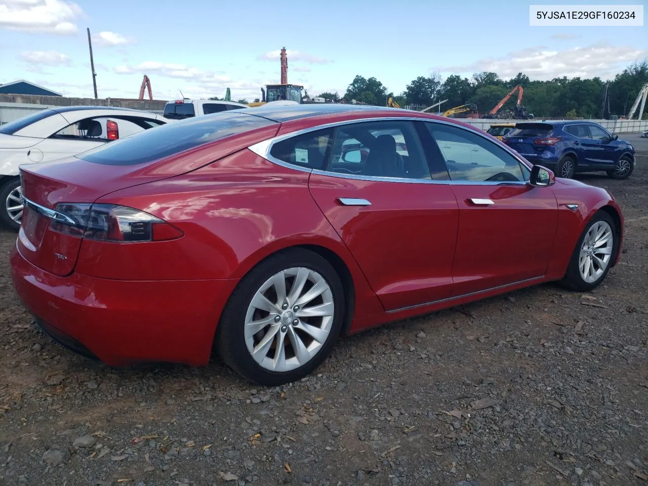 2016 Tesla Model S VIN: 5YJSA1E29GF160234 Lot: 59943304