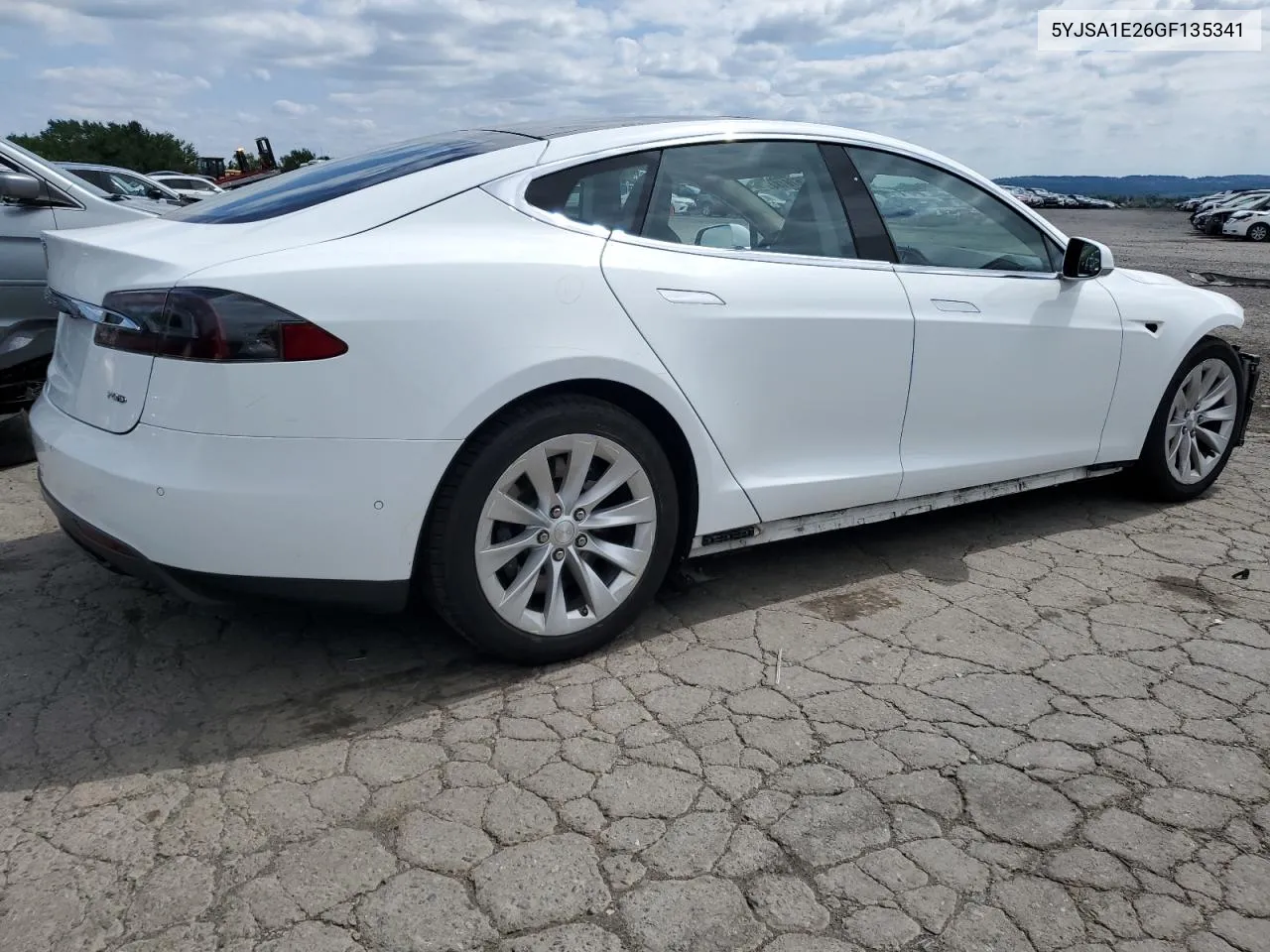 2016 Tesla Model S VIN: 5YJSA1E26GF135341 Lot: 62678184