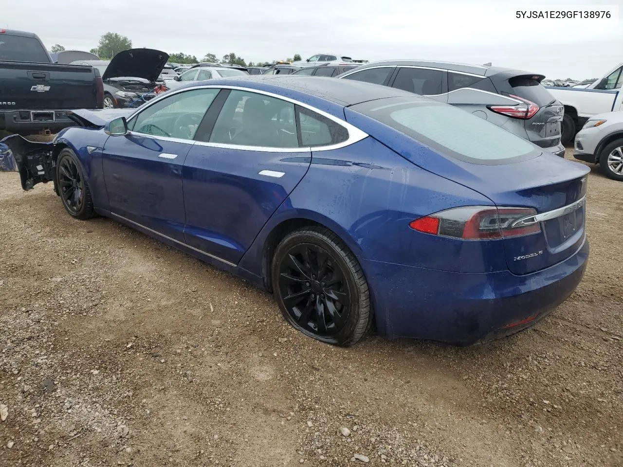 2016 Tesla Model S VIN: 5YJSA1E29GF138976 Lot: 66316654