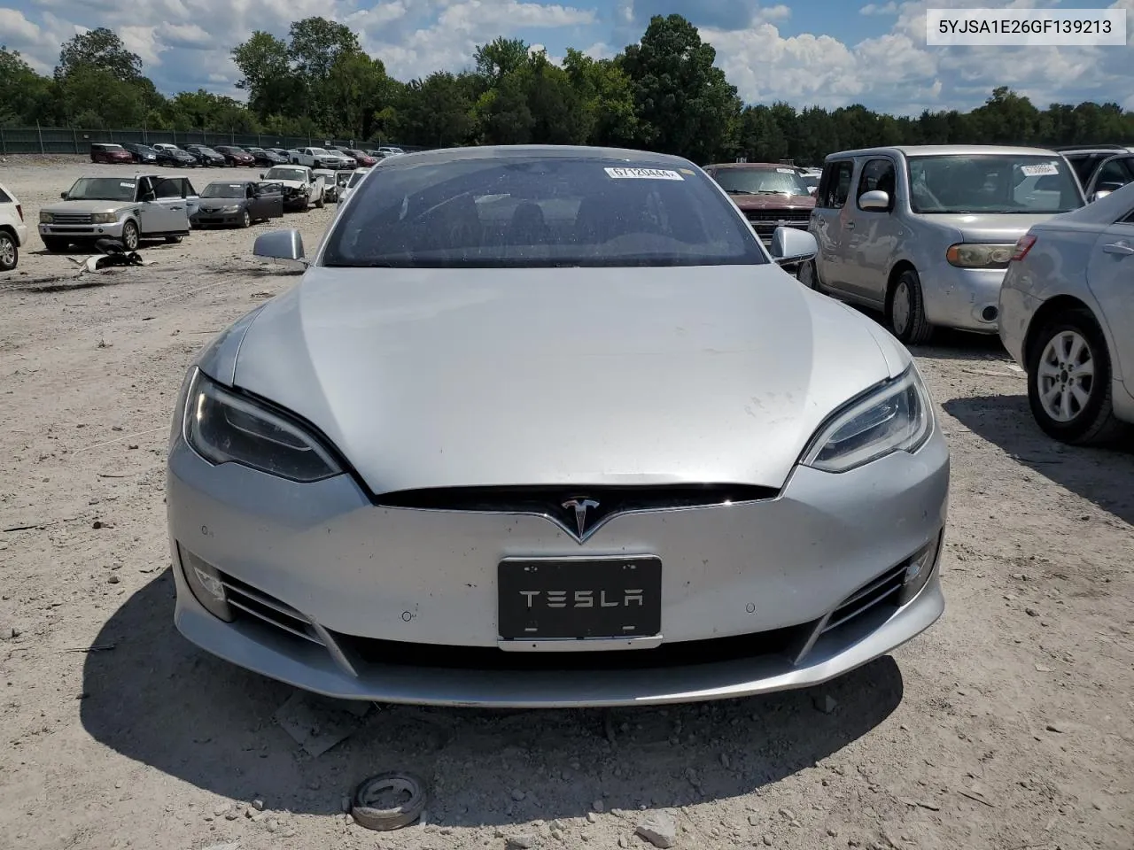 2016 Tesla Model S VIN: 5YJSA1E26GF139213 Lot: 67120444