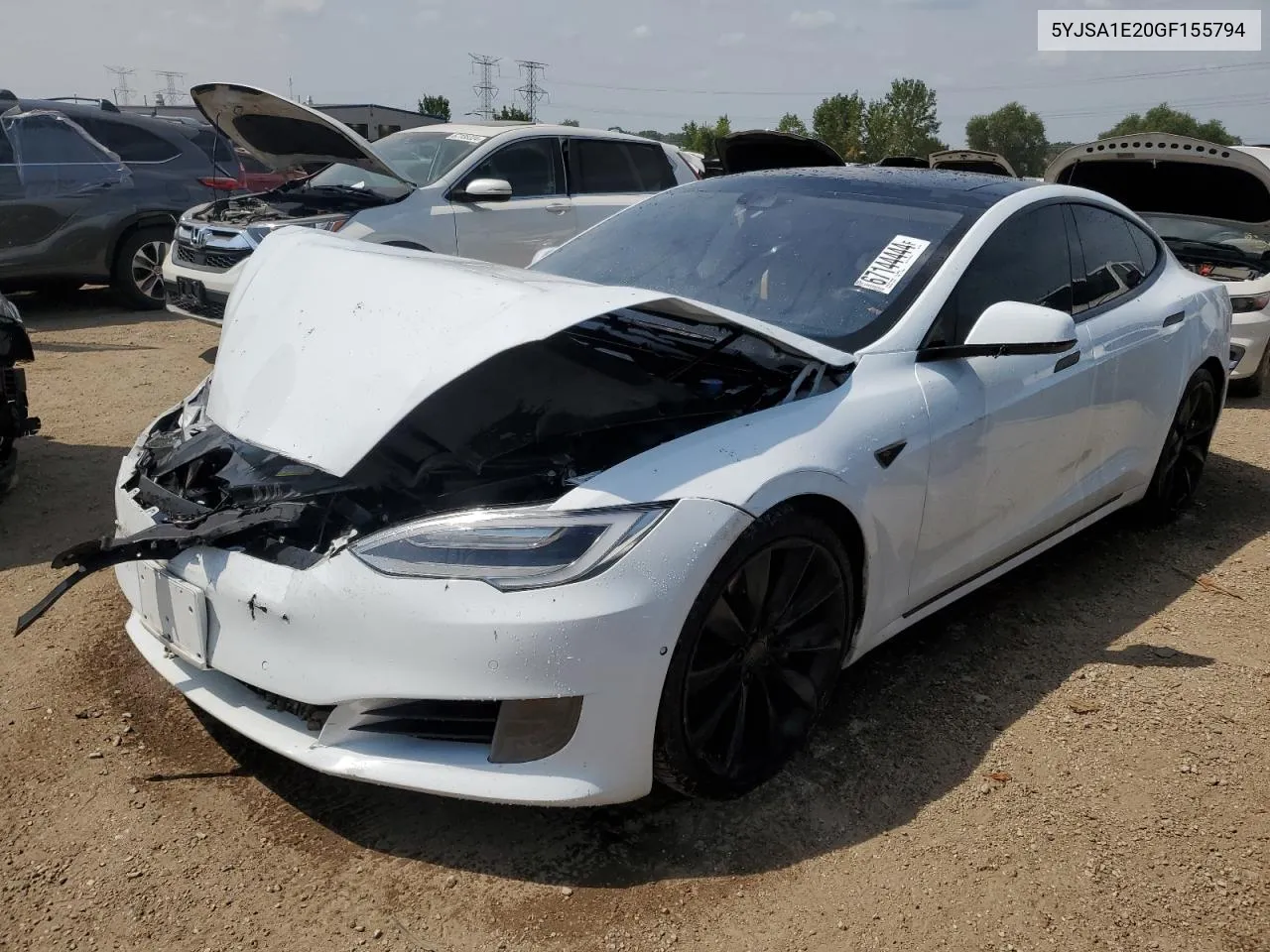 5YJSA1E20GF155794 2016 Tesla Model S