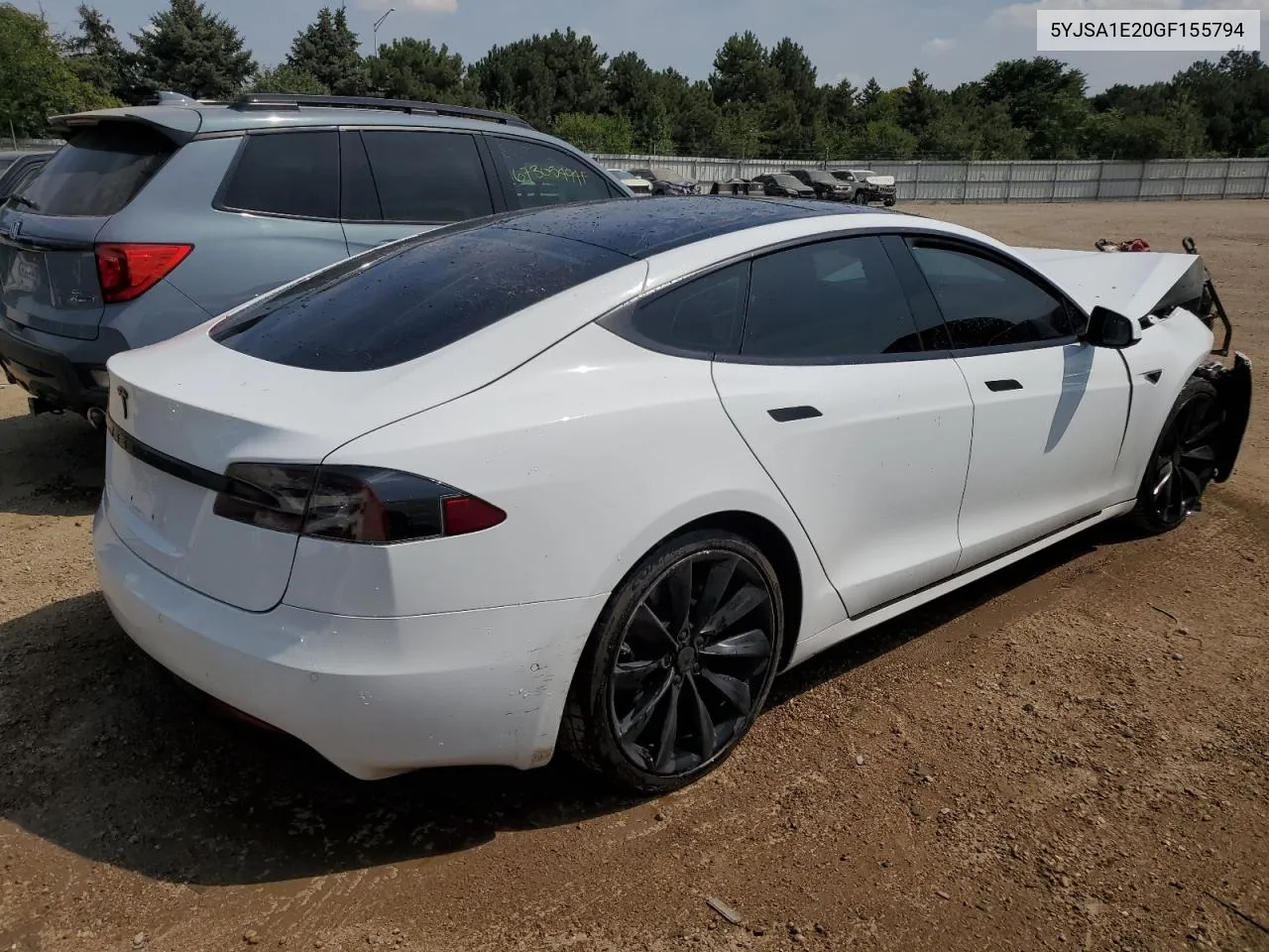 5YJSA1E20GF155794 2016 Tesla Model S