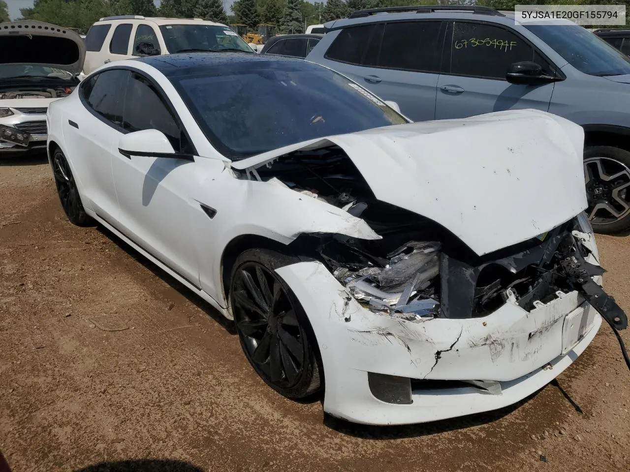 5YJSA1E20GF155794 2016 Tesla Model S