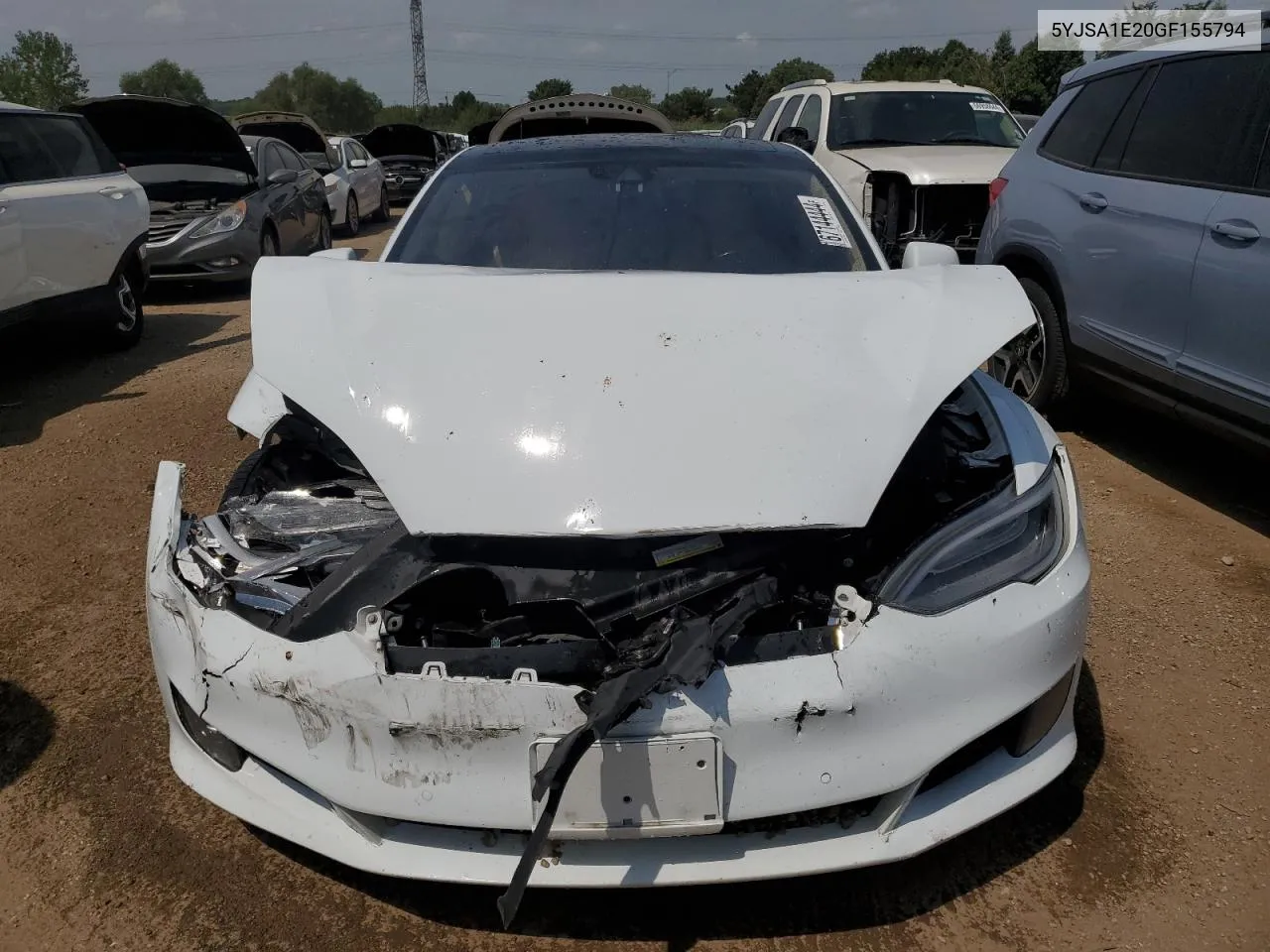 5YJSA1E20GF155794 2016 Tesla Model S