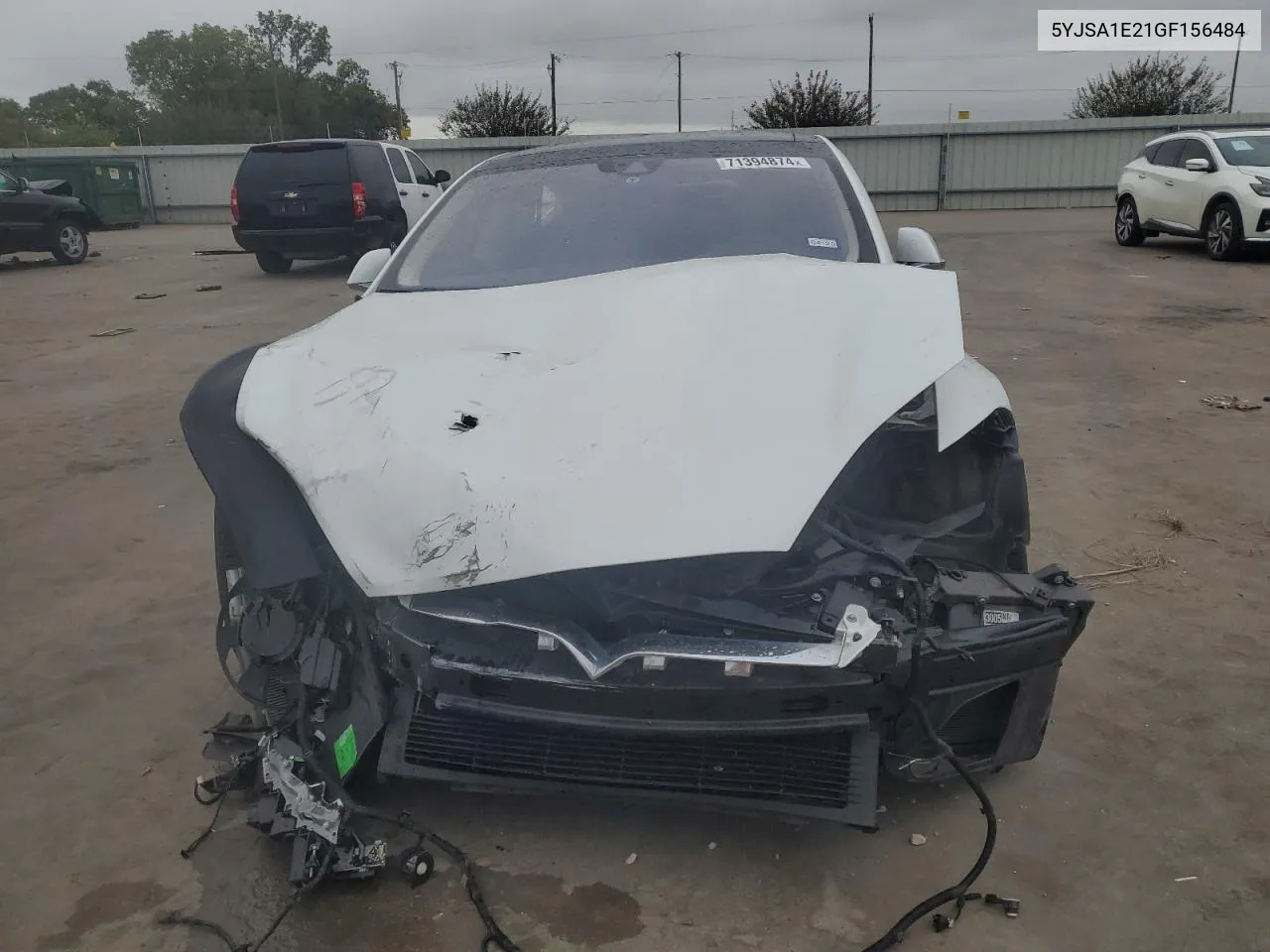 5YJSA1E21GF156484 2016 Tesla Model S