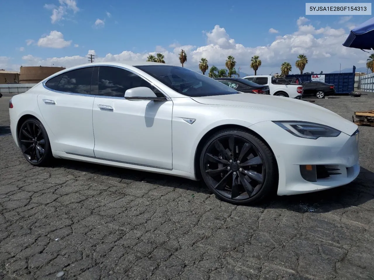 2016 Tesla Model S VIN: 5YJSA1E28GF154313 Lot: 71425194