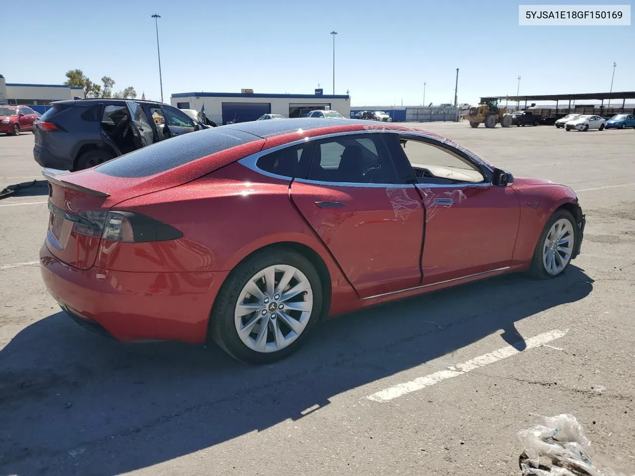 2016 Tesla Model S VIN: 5YJSA1E18GF150169 Lot: 71712694