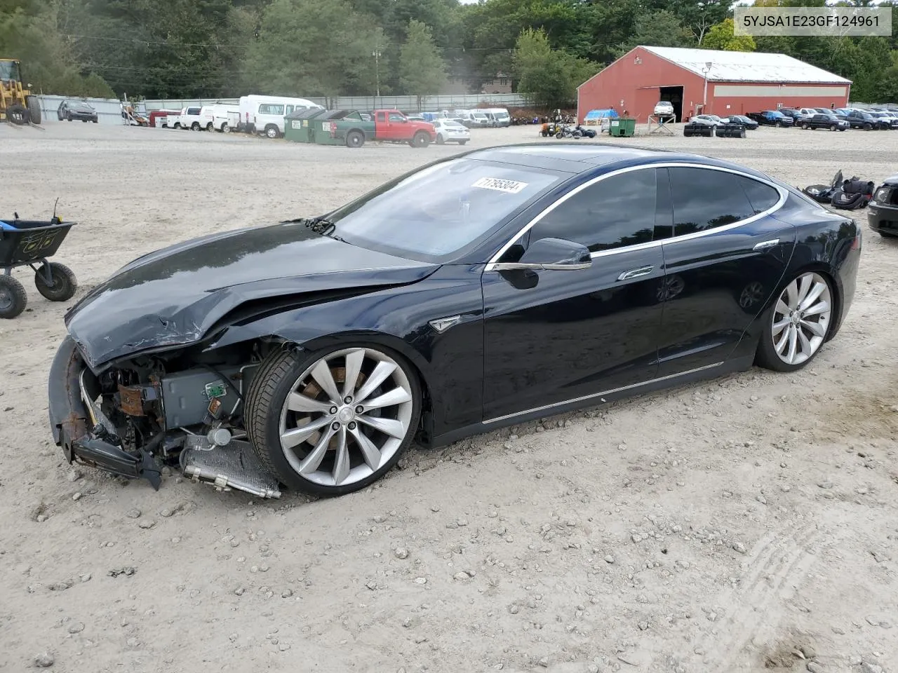 2016 Tesla Model S VIN: 5YJSA1E23GF124961 Lot: 71795304