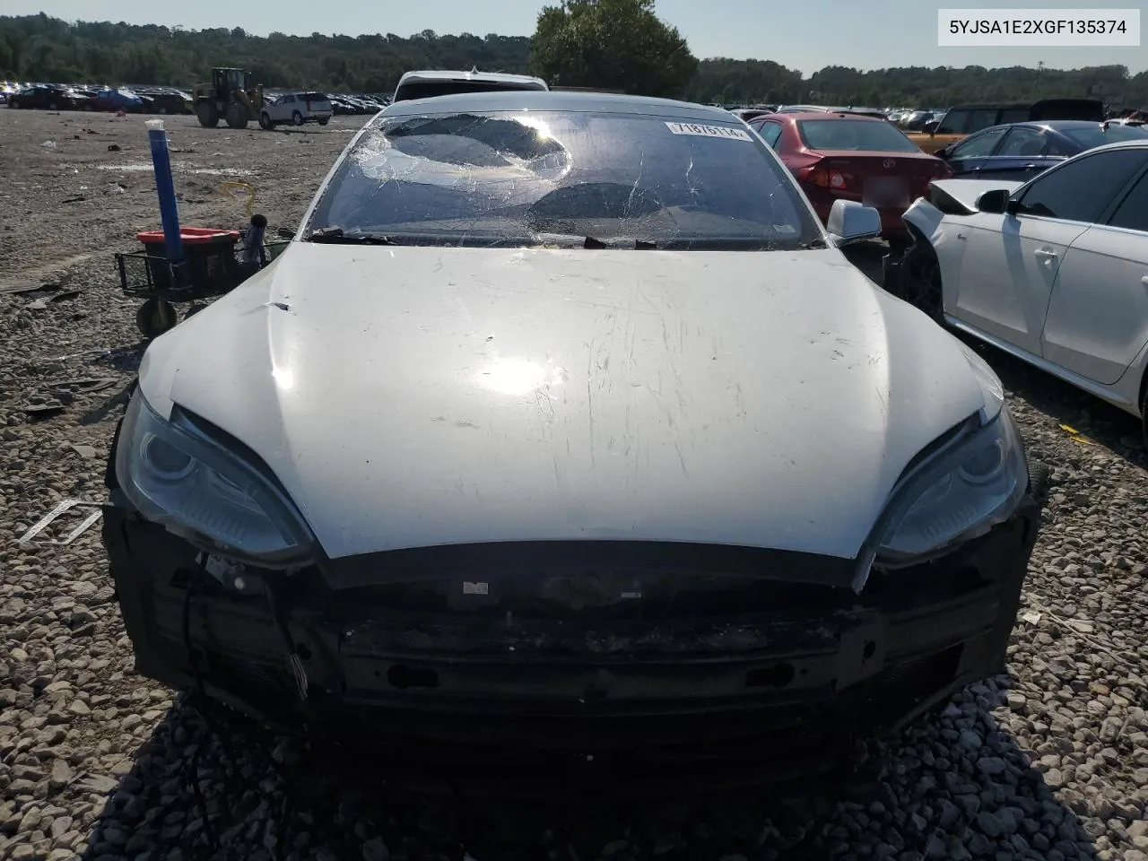 2016 Tesla Model S VIN: 5YJSA1E2XGF135374 Lot: 71876114