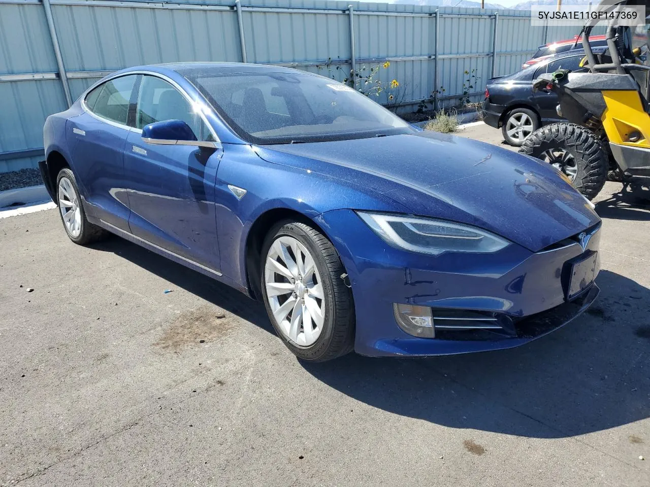 2016 Tesla Model S VIN: 5YJSA1E11GF147369 Lot: 72076514