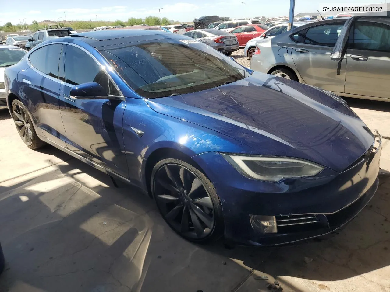 2016 Tesla Model S VIN: 5YJSA1E46GF168132 Lot: 72426764