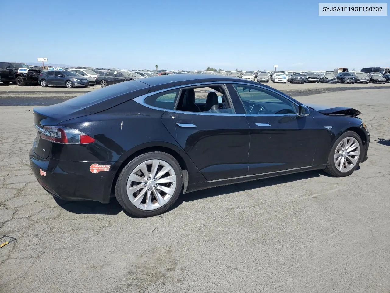 2016 Tesla Model S VIN: 5YJSA1E19GF150732 Lot: 72446184