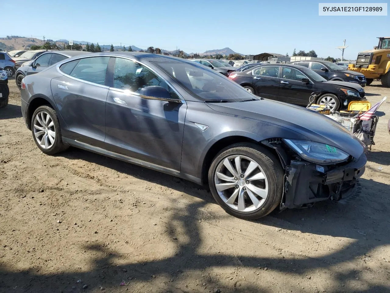 2016 Tesla Model S VIN: 5YJSA1E21GF128989 Lot: 72718874