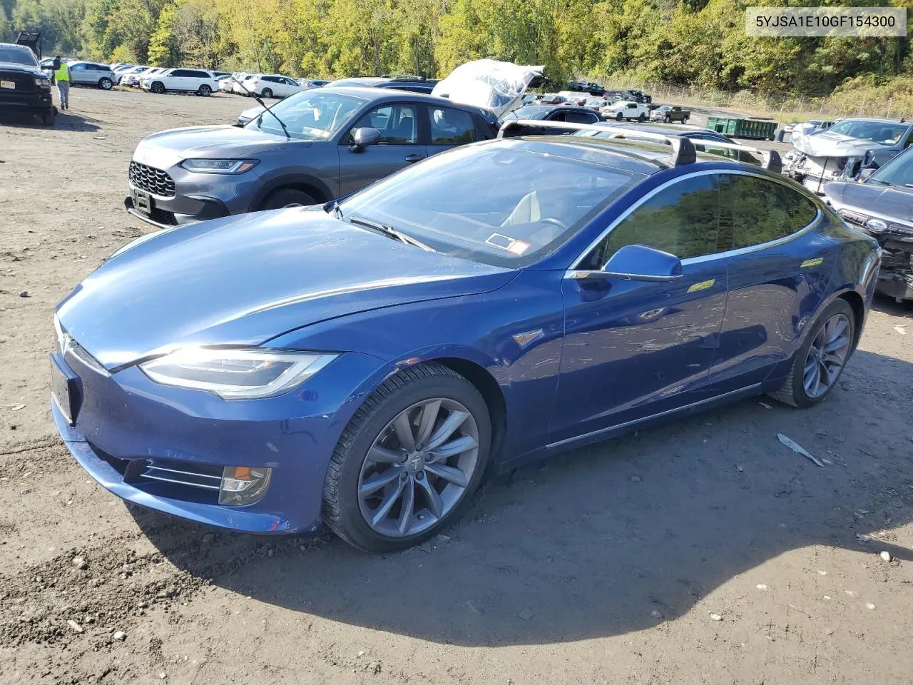 2016 Tesla Model S VIN: 5YJSA1E10GF154300 Lot: 72890144