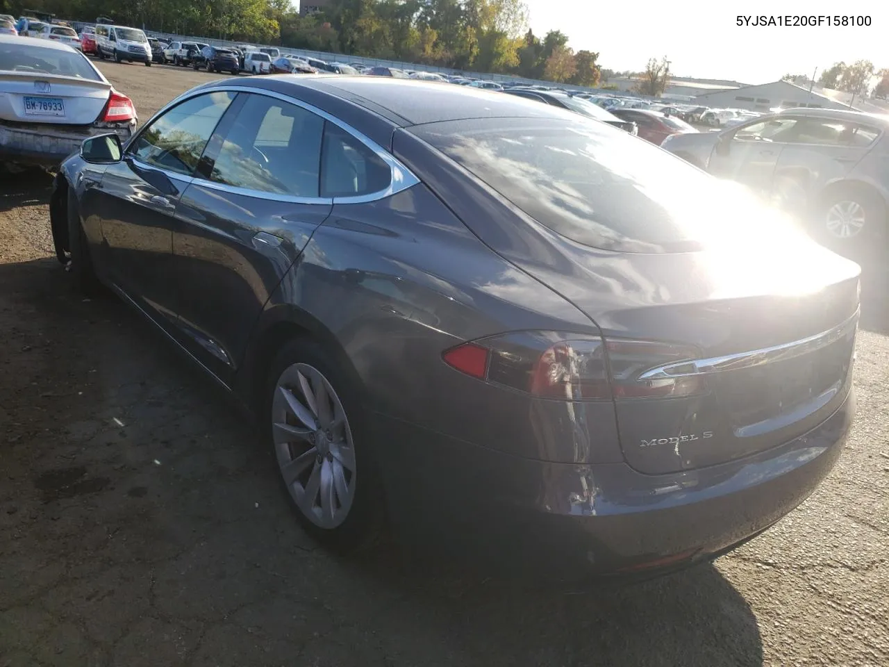 2016 Tesla Model S VIN: 5YJSA1E20GF158100 Lot: 72914194