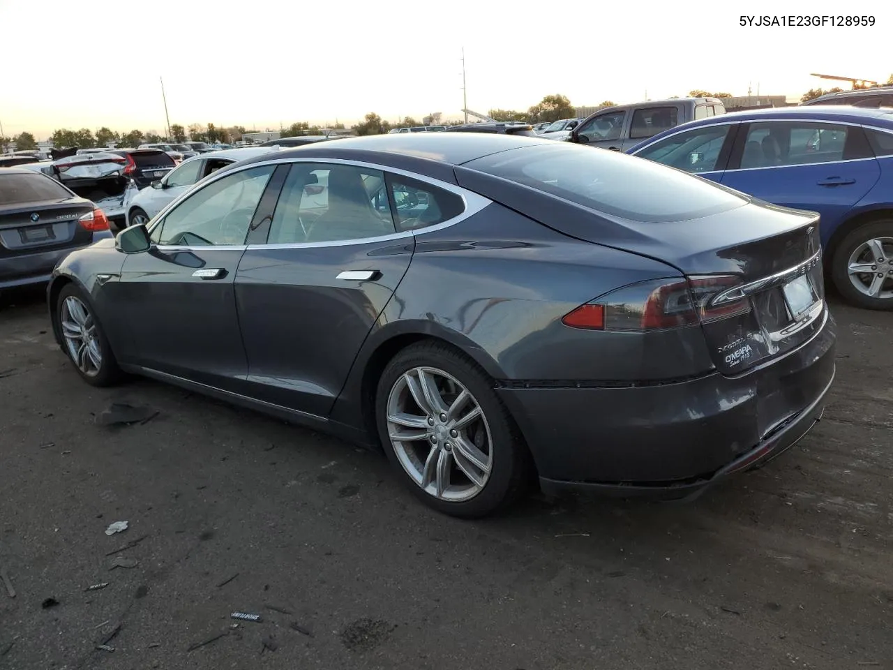 2016 Tesla Model S VIN: 5YJSA1E23GF128959 Lot: 72961424