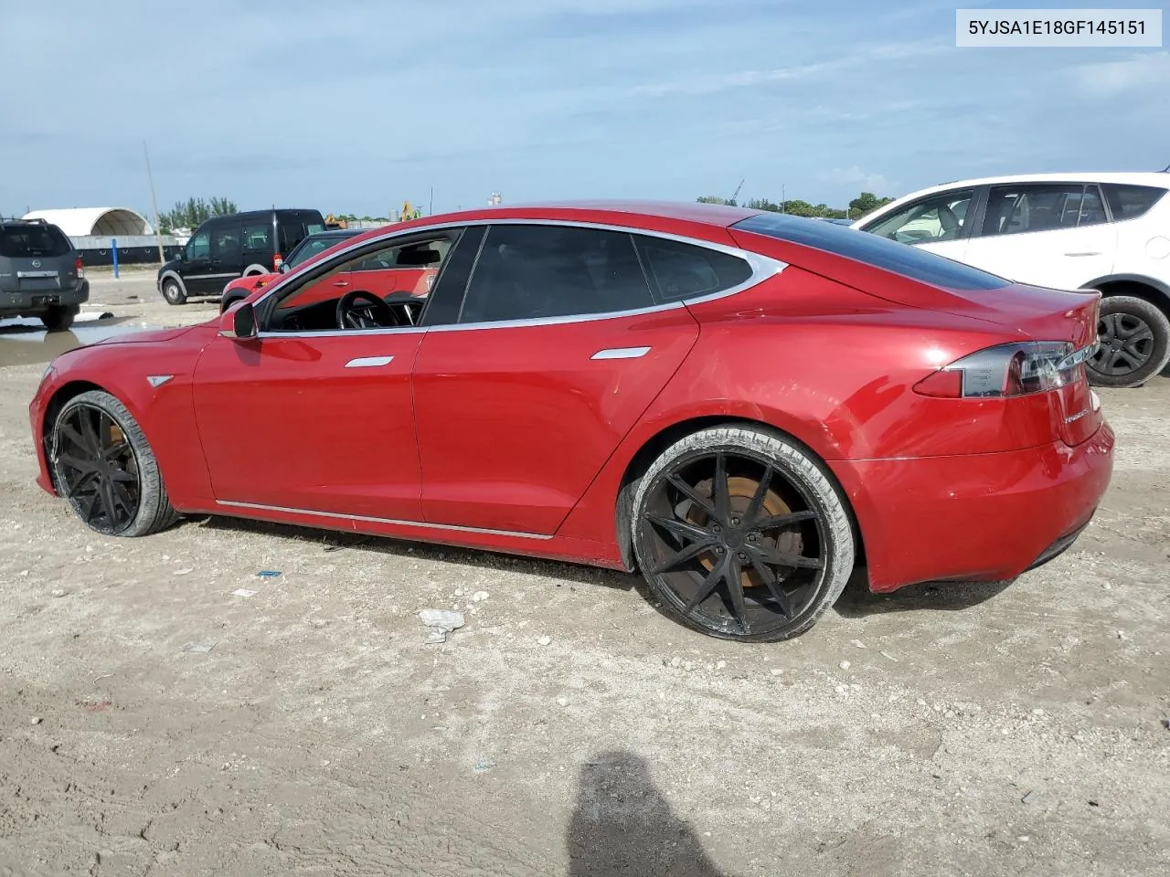 2016 Tesla Model S VIN: 5YJSA1E18GF145151 Lot: 73150164