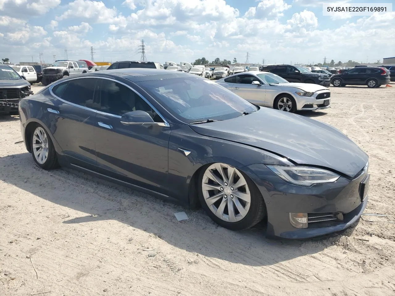 2016 Tesla Model S VIN: 5YJSA1E22GF169891 Lot: 73406114