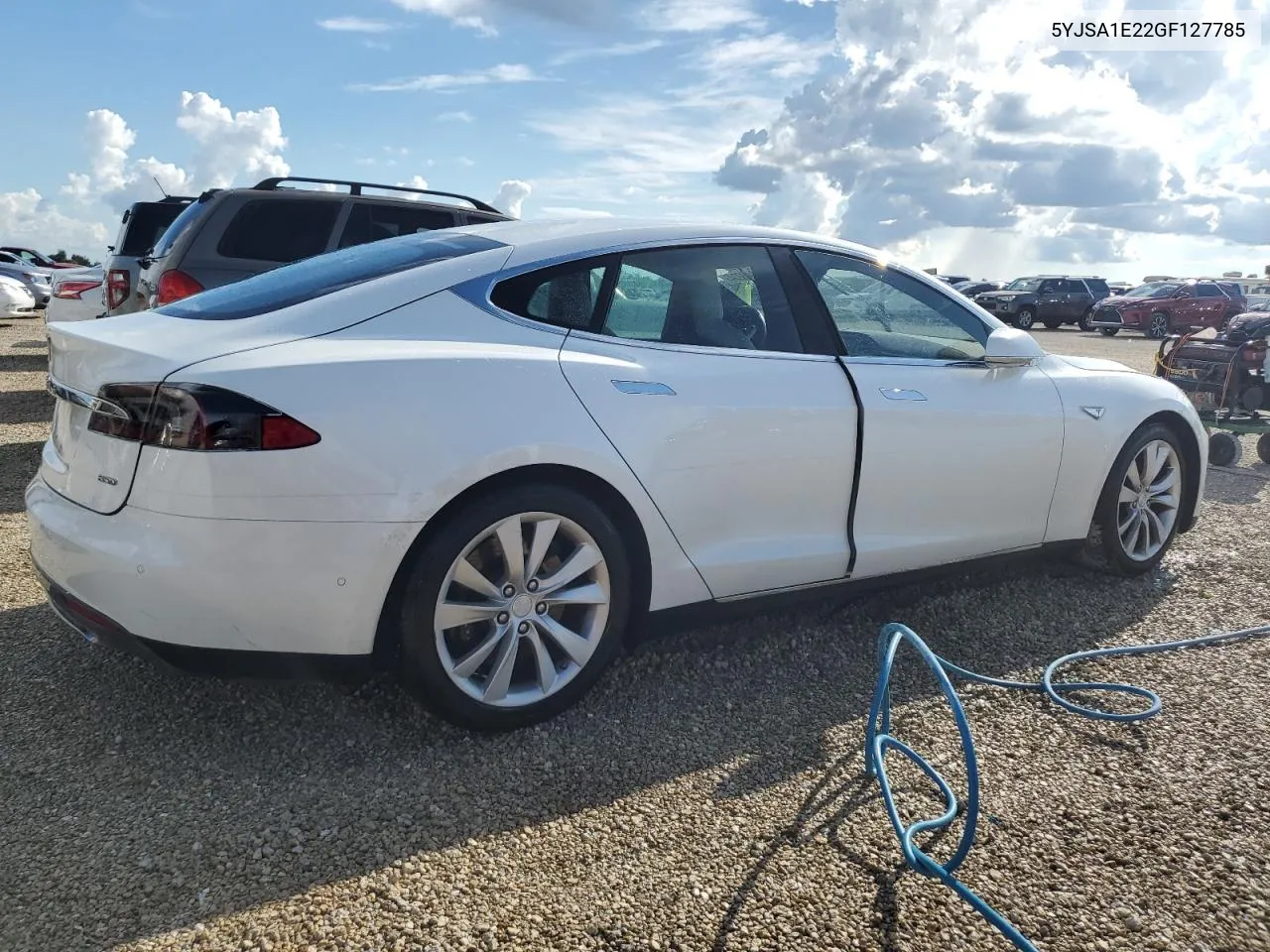 2016 Tesla Model S VIN: 5YJSA1E22GF127785 Lot: 73842204