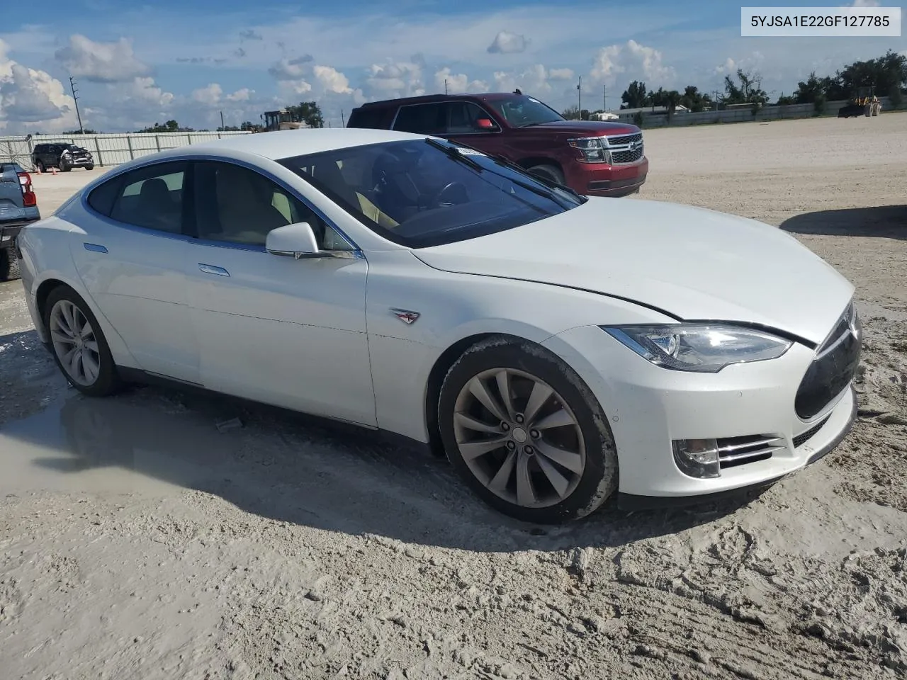 2016 Tesla Model S VIN: 5YJSA1E22GF127785 Lot: 73842204