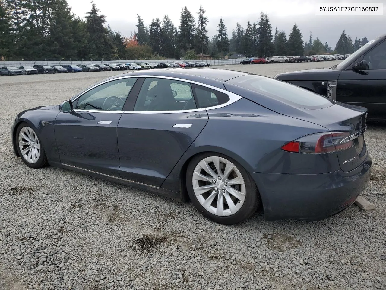 2016 Tesla Model S VIN: 5YJSA1E27GF160832 Lot: 74048864