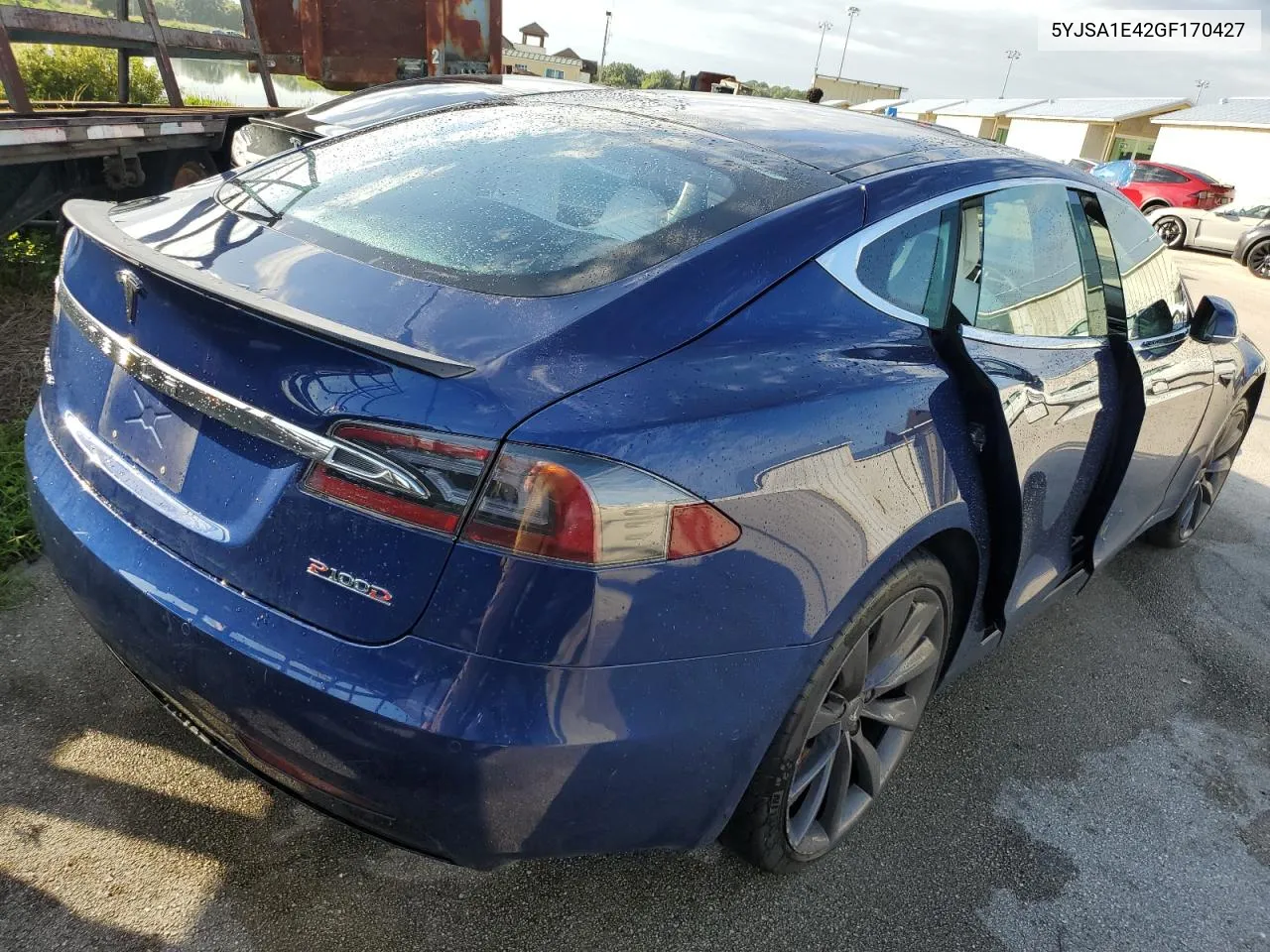 2016 Tesla Model S VIN: 5YJSA1E42GF170427 Lot: 74276964