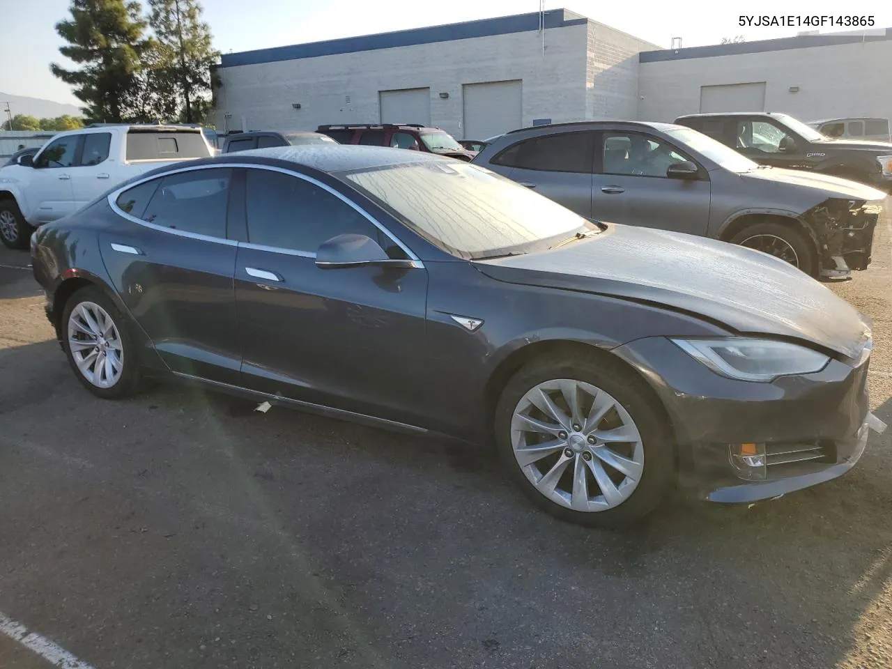 2016 Tesla Model S VIN: 5YJSA1E14GF143865 Lot: 74595634