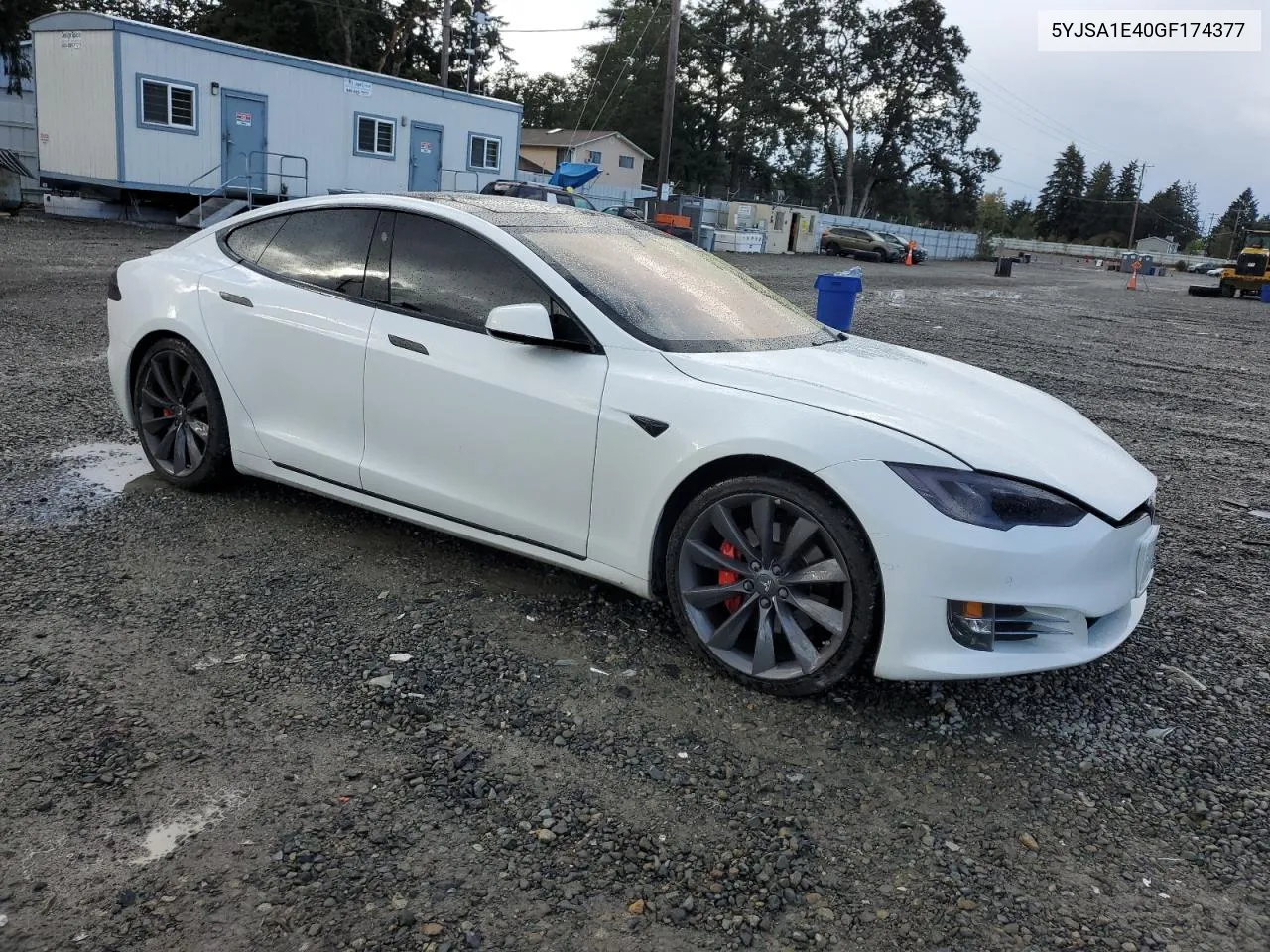 2016 Tesla Model S VIN: 5YJSA1E40GF174377 Lot: 75021424