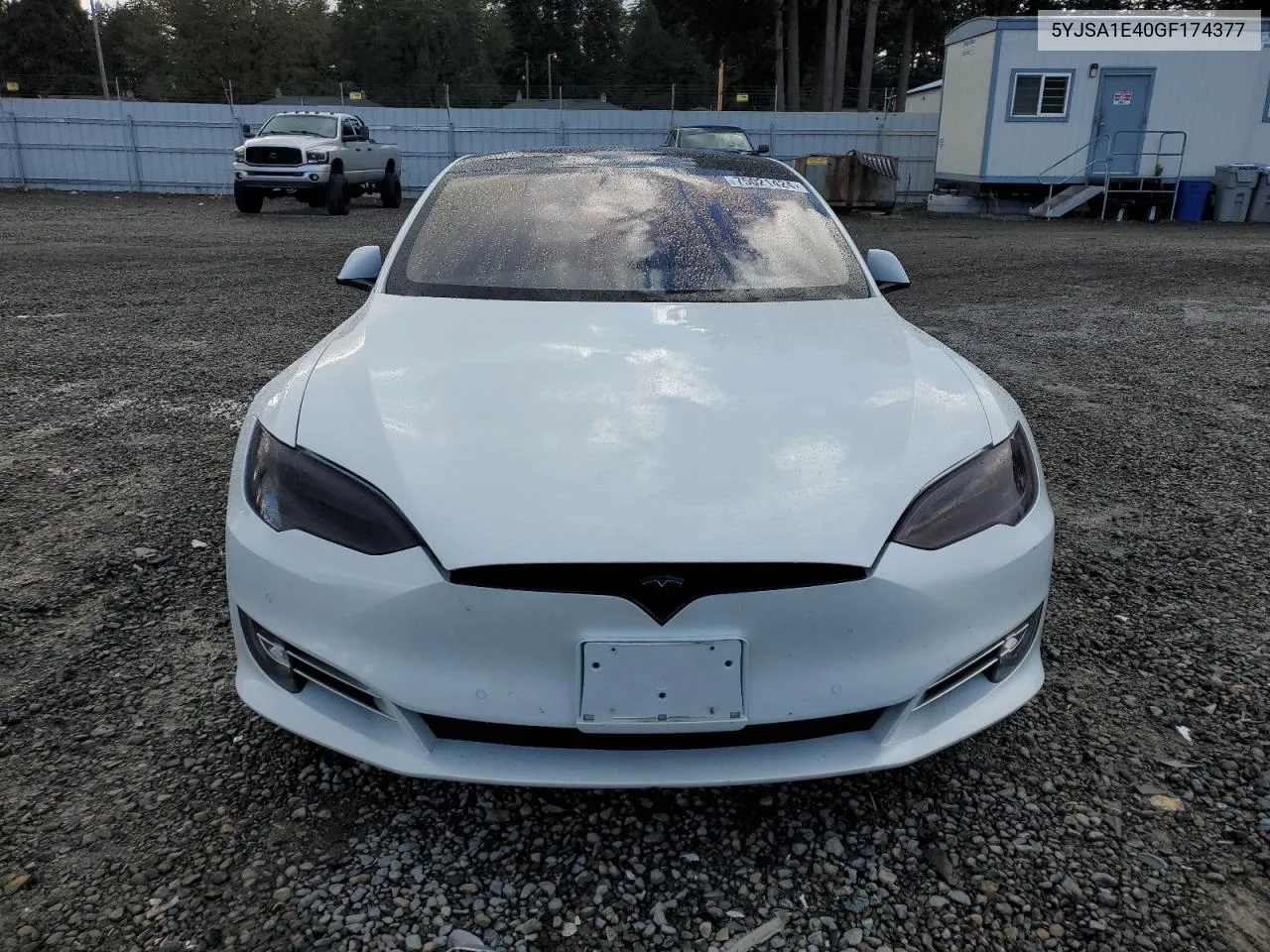 2016 Tesla Model S VIN: 5YJSA1E40GF174377 Lot: 75021424