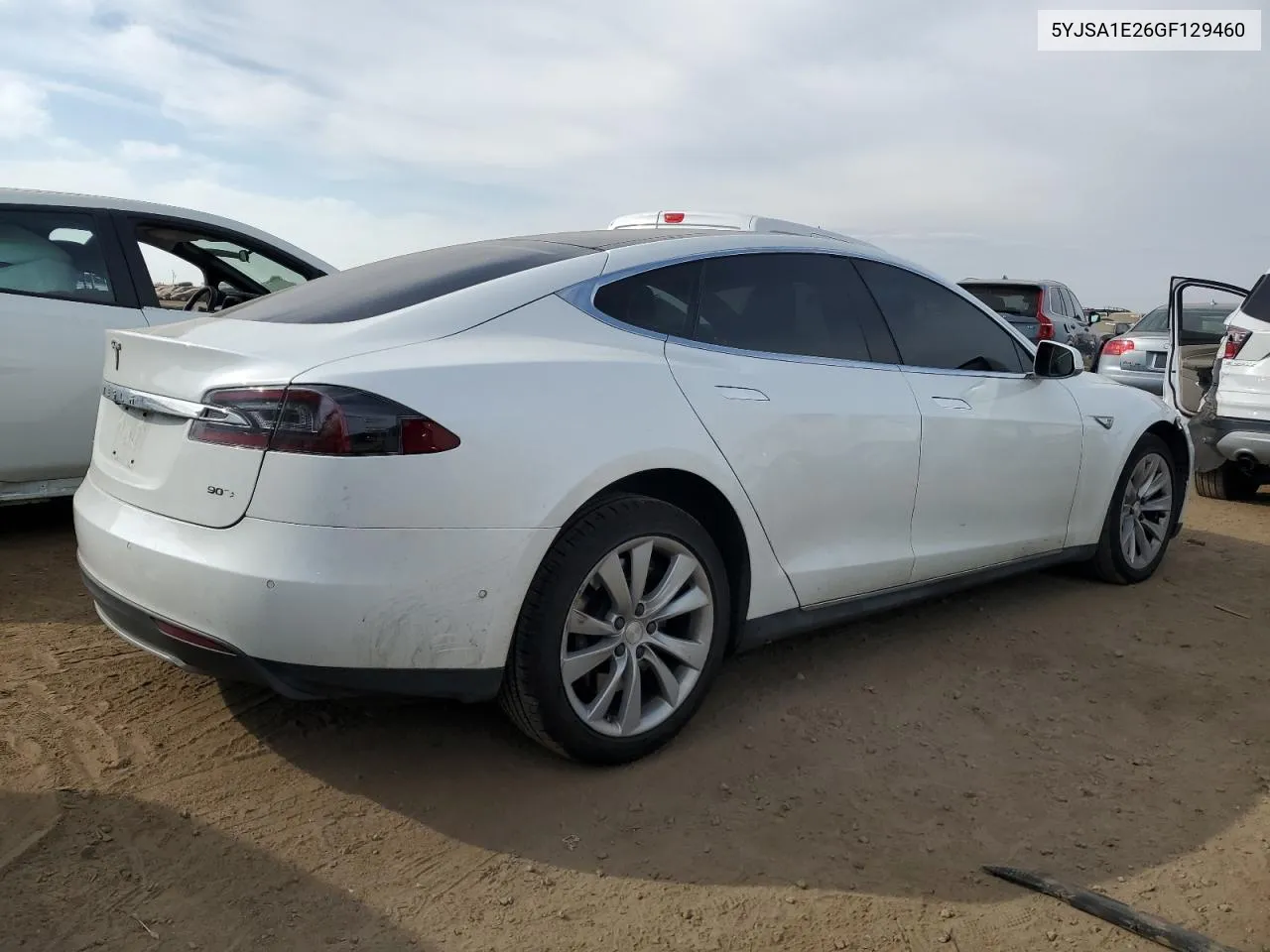 2016 Tesla Model S VIN: 5YJSA1E26GF129460 Lot: 75338544