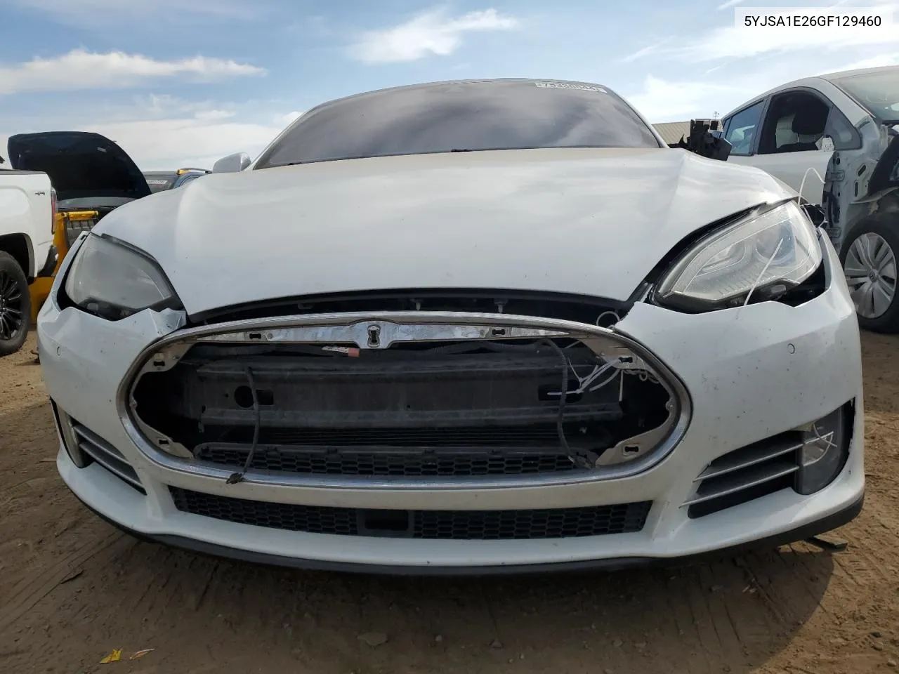 2016 Tesla Model S VIN: 5YJSA1E26GF129460 Lot: 75338544