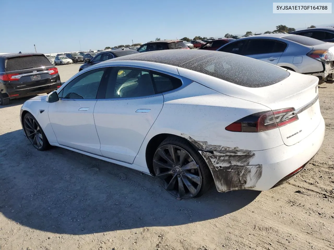 2016 Tesla Model S VIN: 5YJSA1E17GF164788 Lot: 75565904